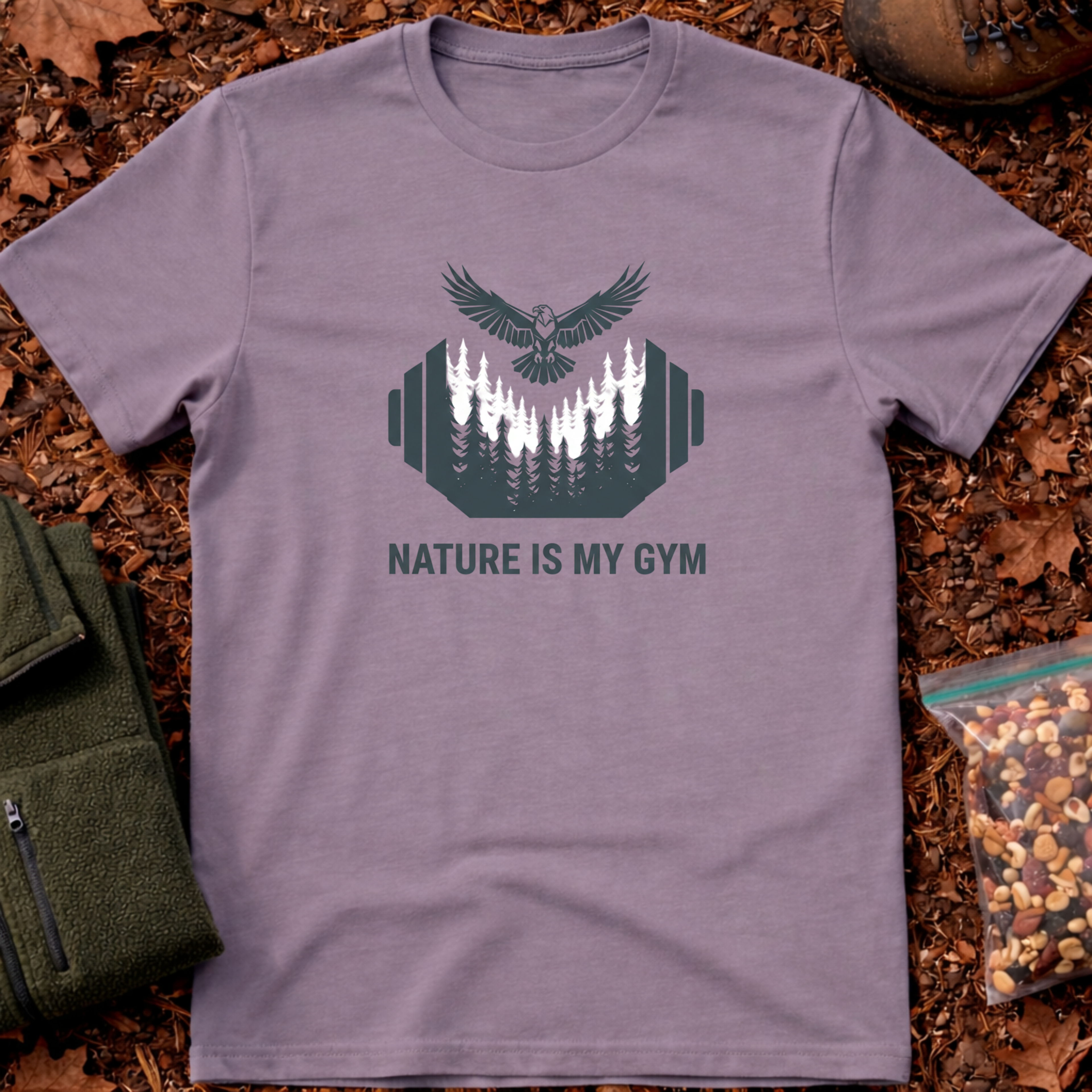 Nature Is My Gym - Eagle T-Shirt