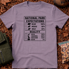 Expectation vs Reality Chart T-Shirt