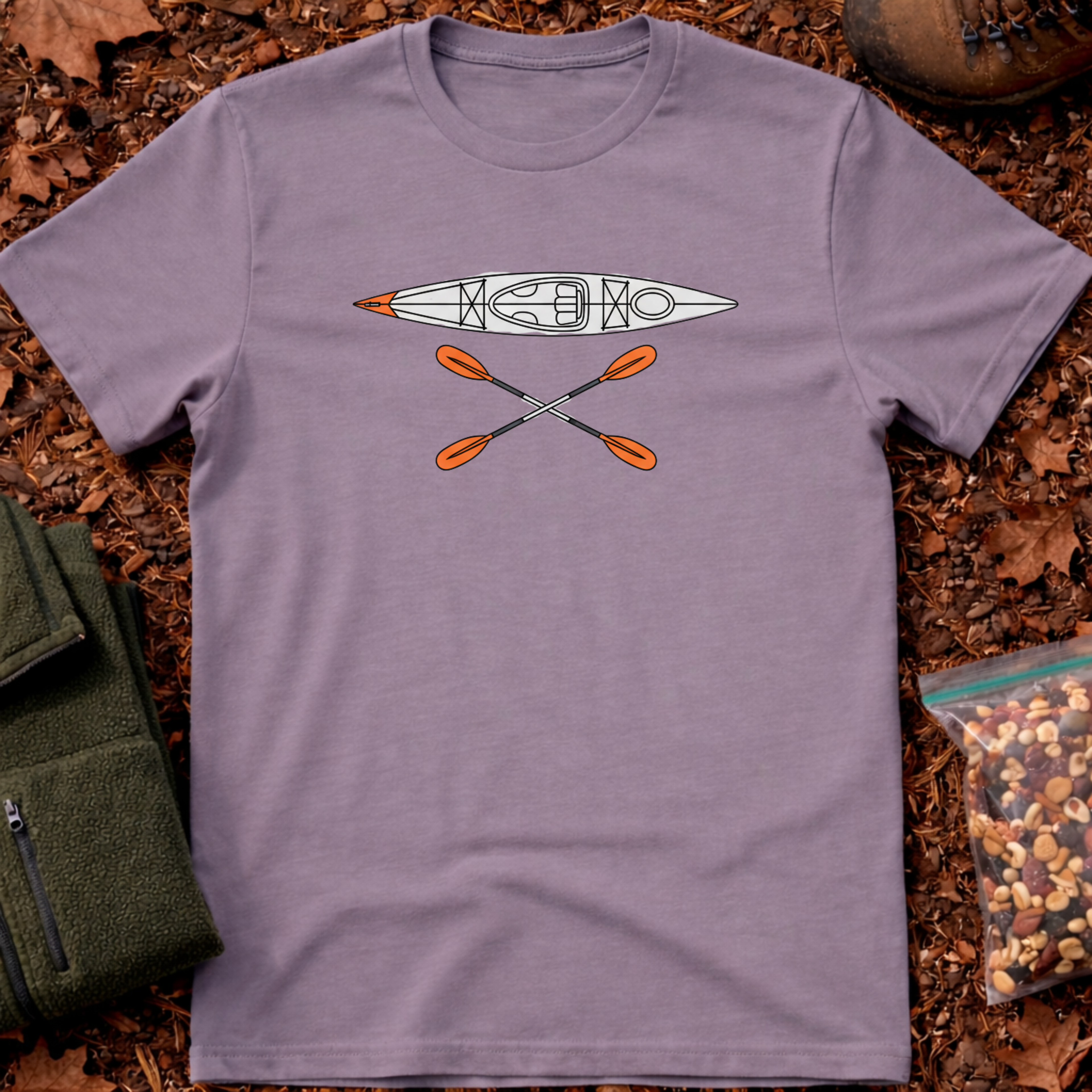 Kayak And Paddle T-Shirt