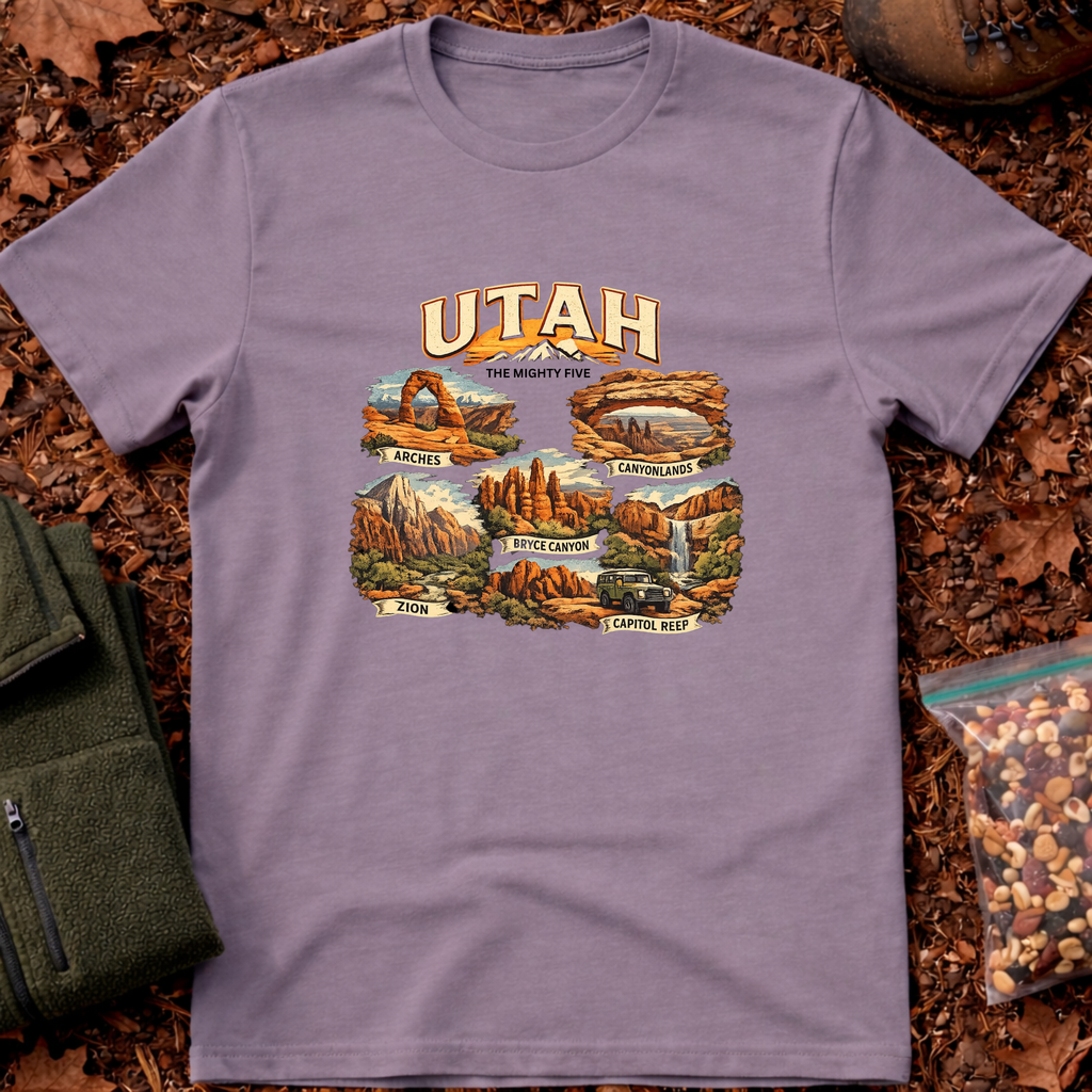 Utah Mighty Five T-Shirt