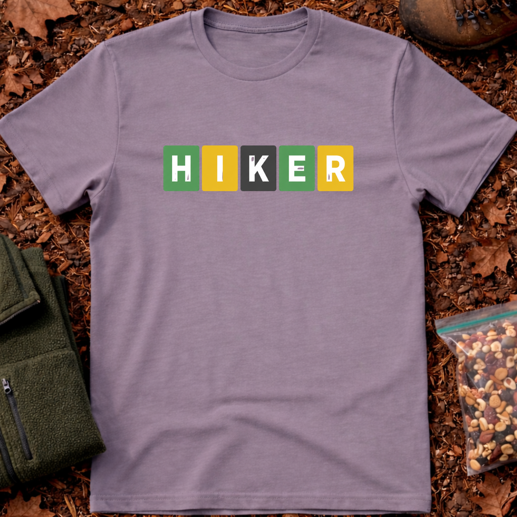 Hiker Wordle T-Shirt