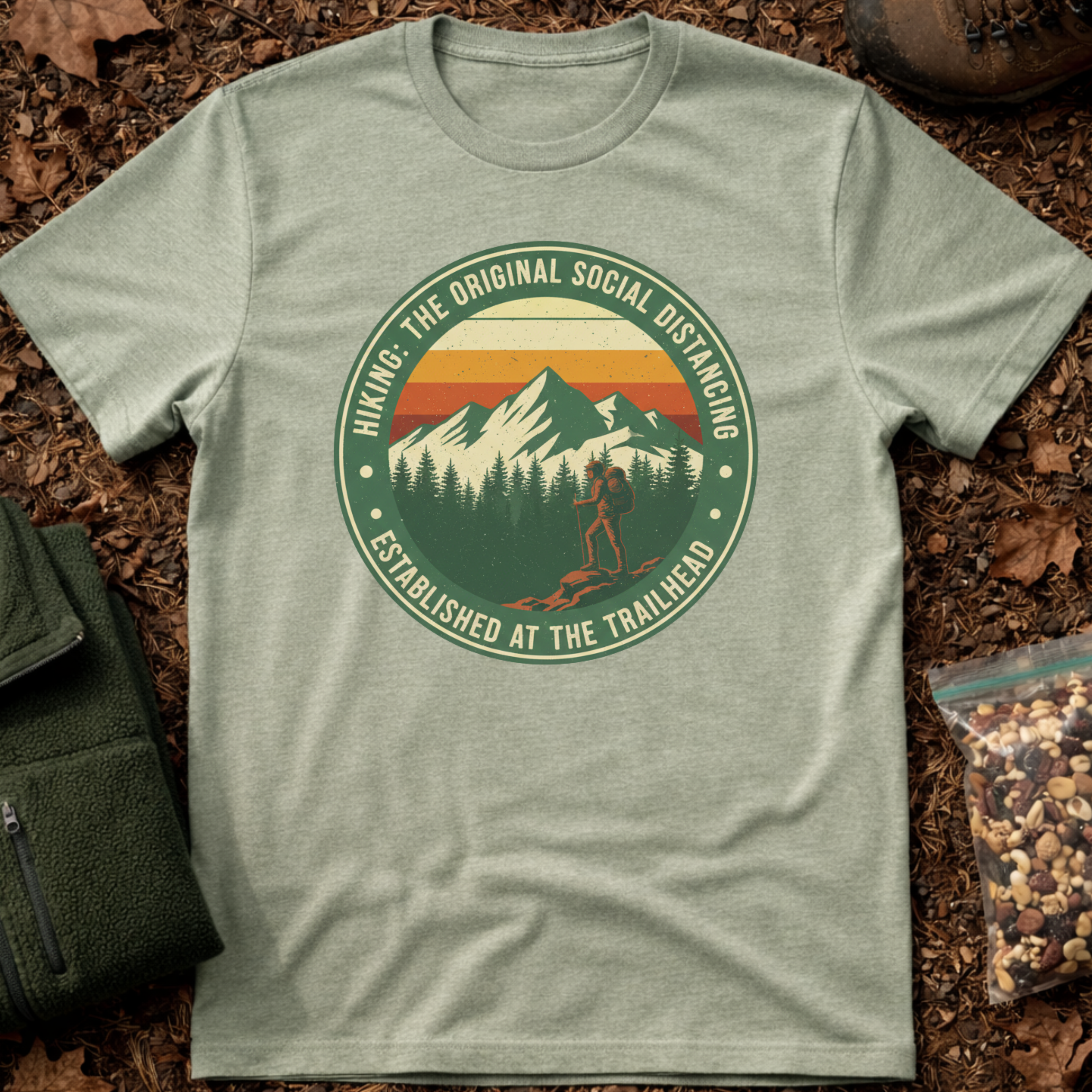 Hike Social Distancing 2 T-Shirt