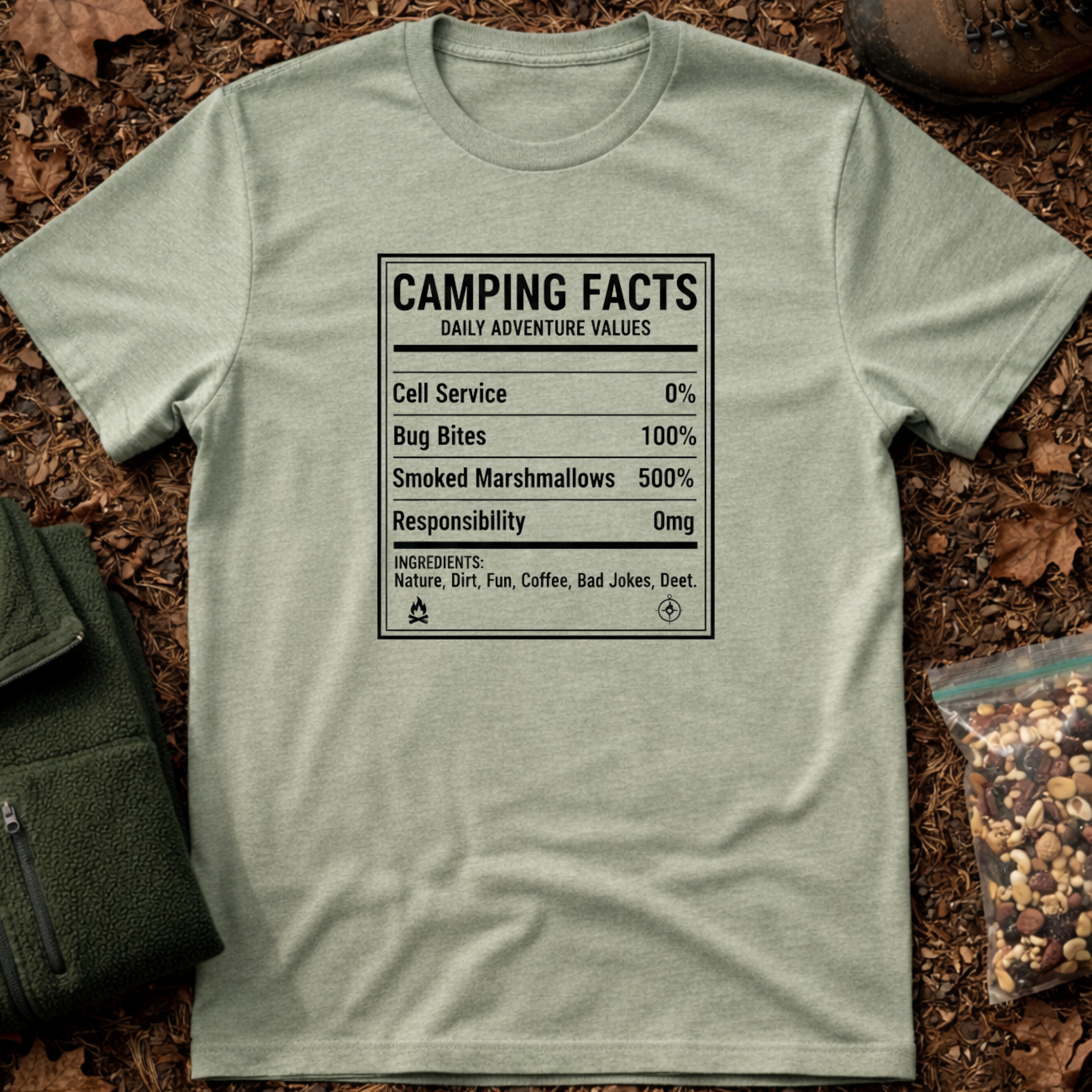 Camping Facts T-Shirt