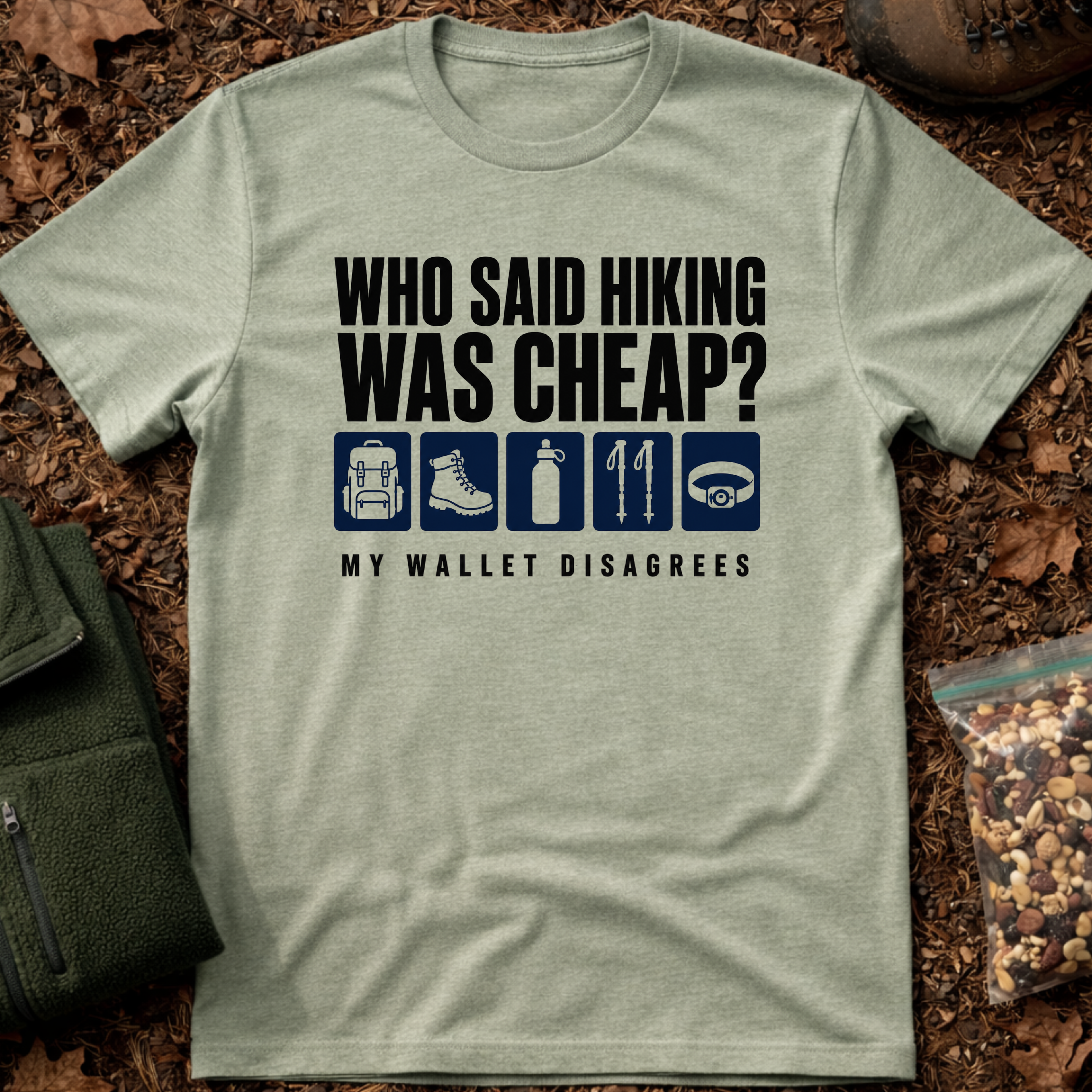 Who Said Hiking Was Cheap T-Shirt