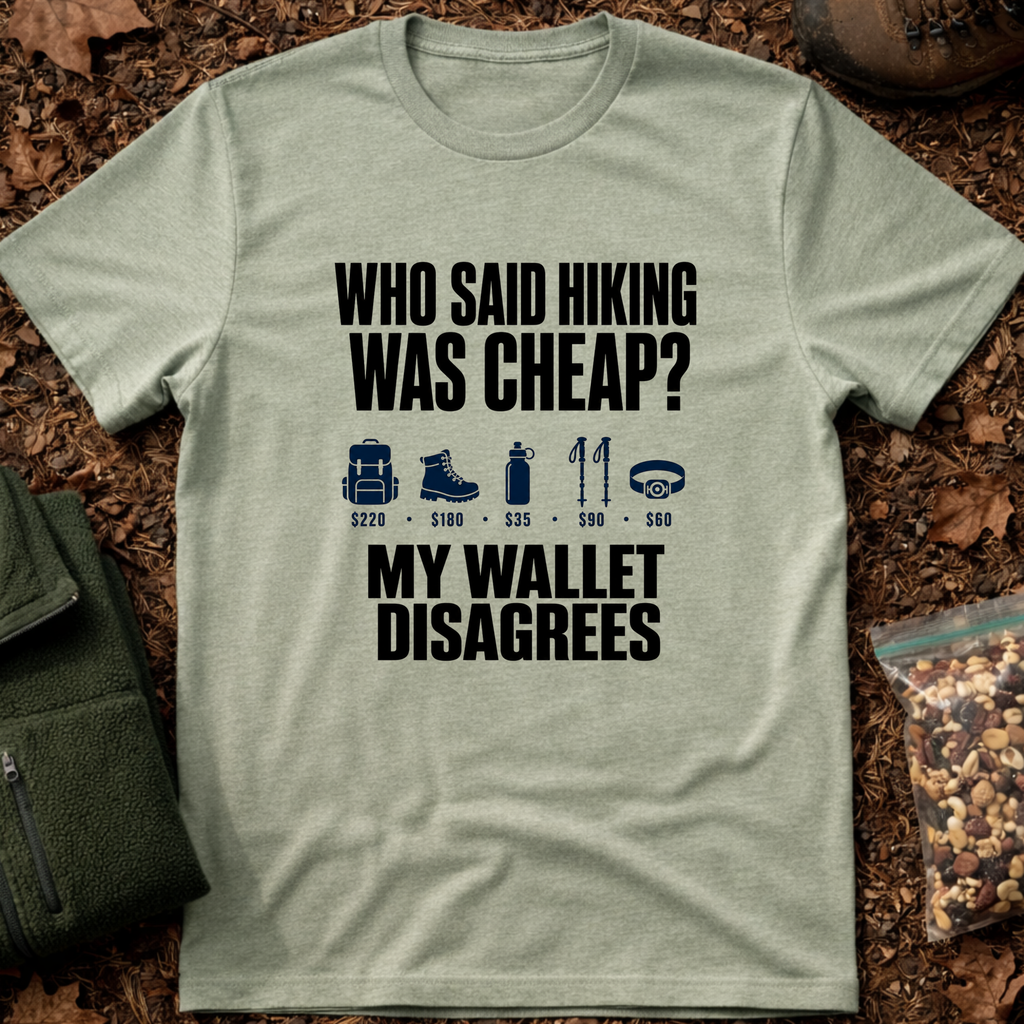 Who Said Hiking Was Cheap T-Shirt