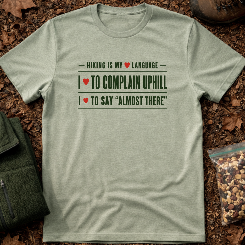 Hiking Is My Love Language 2 T-Shirt