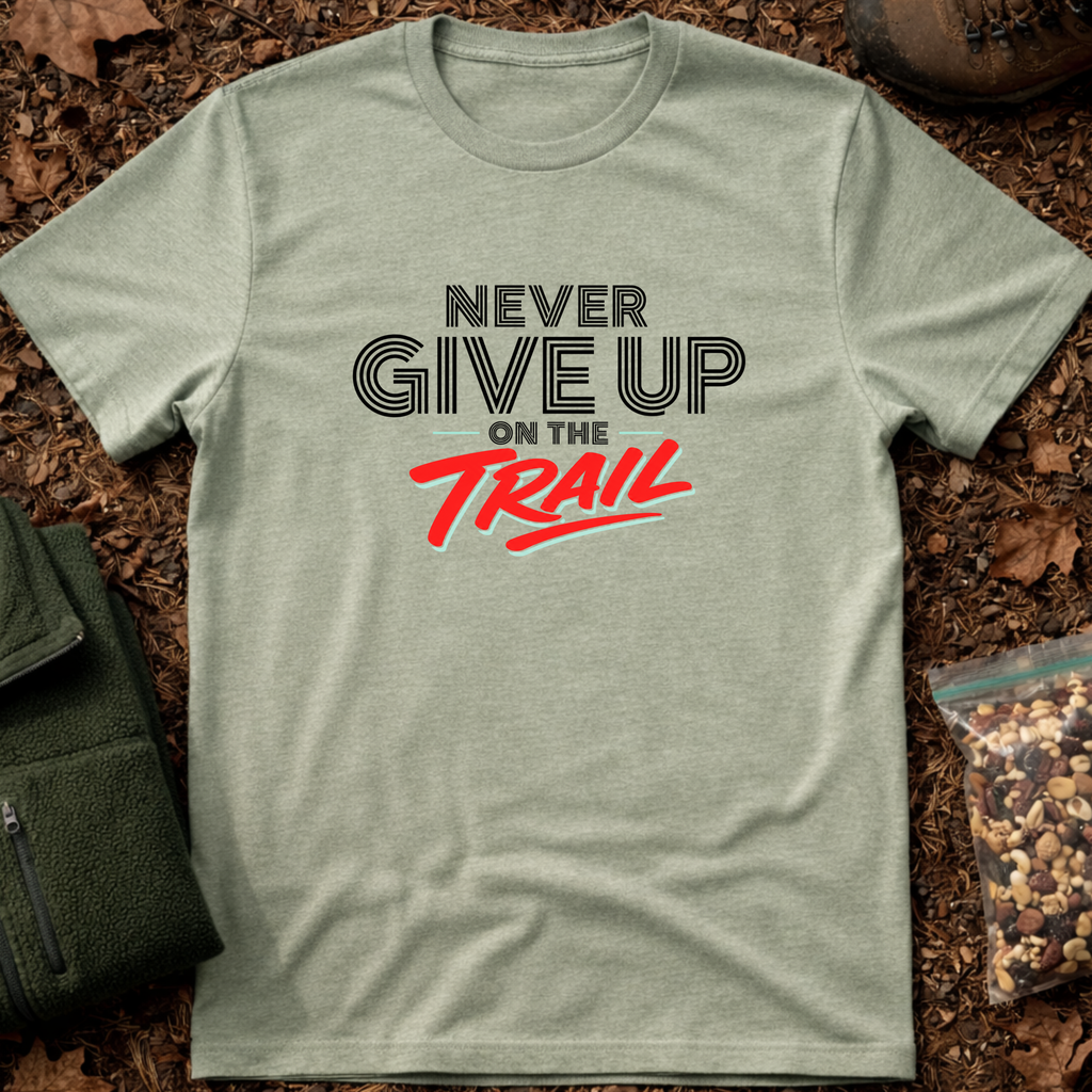 Never Give Up on A Trail T-Shirt