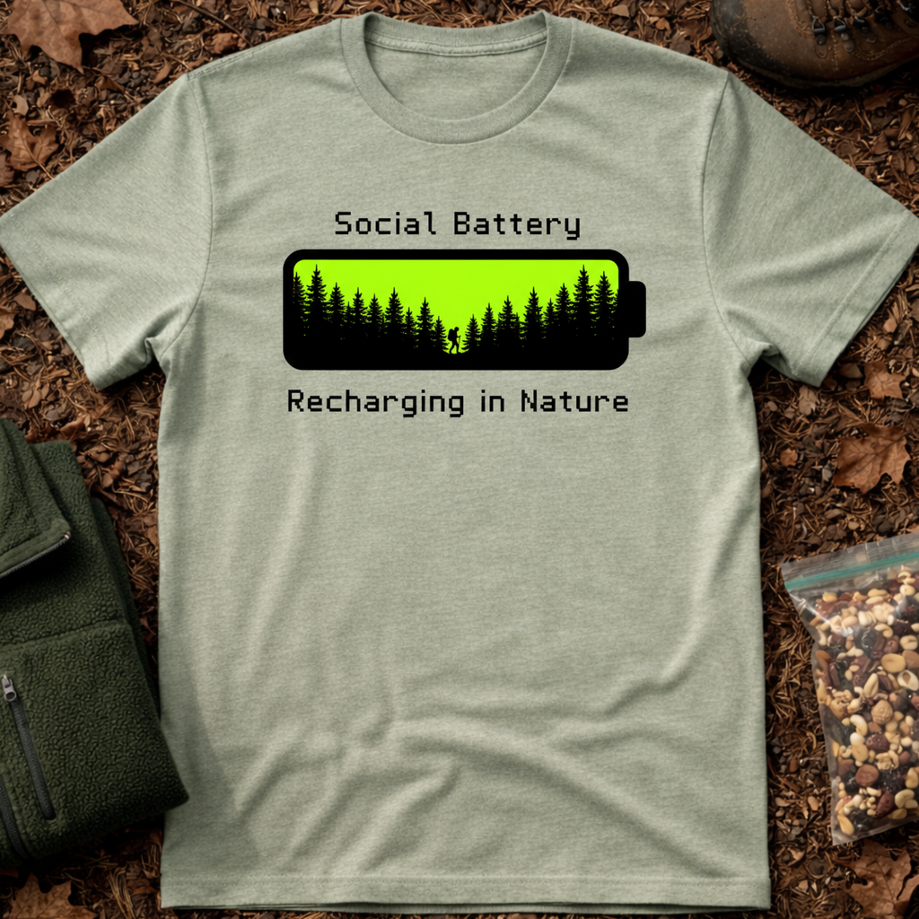 Social Battery Recharging T-Shirt