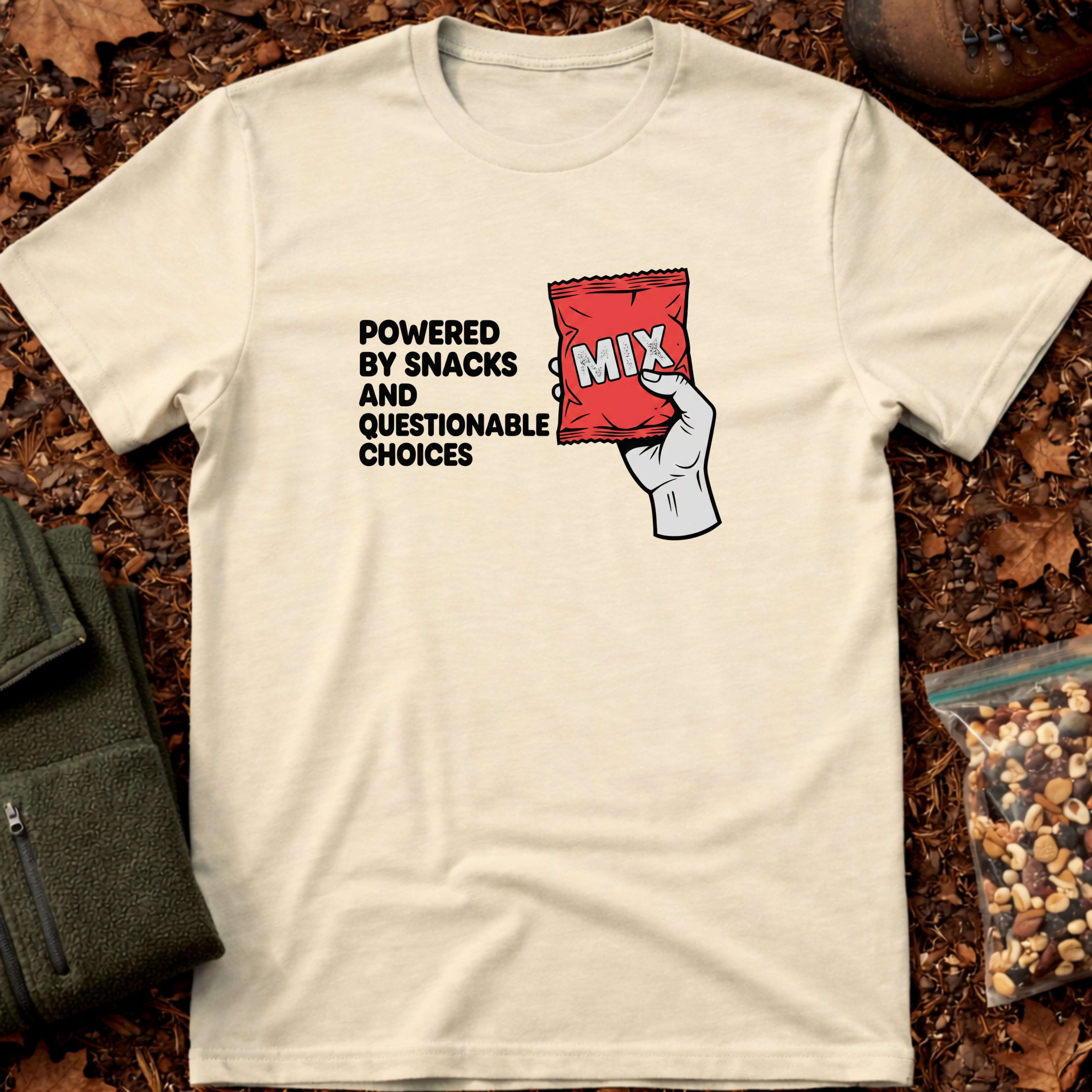 Powered by Snacks - 1 T-Shirt