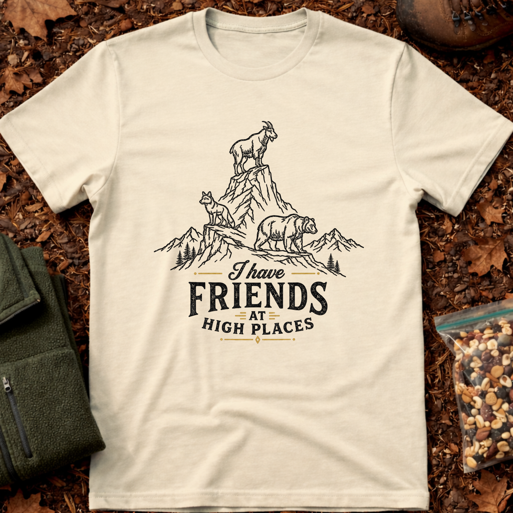 I Have Friends At High Places T-Shirt