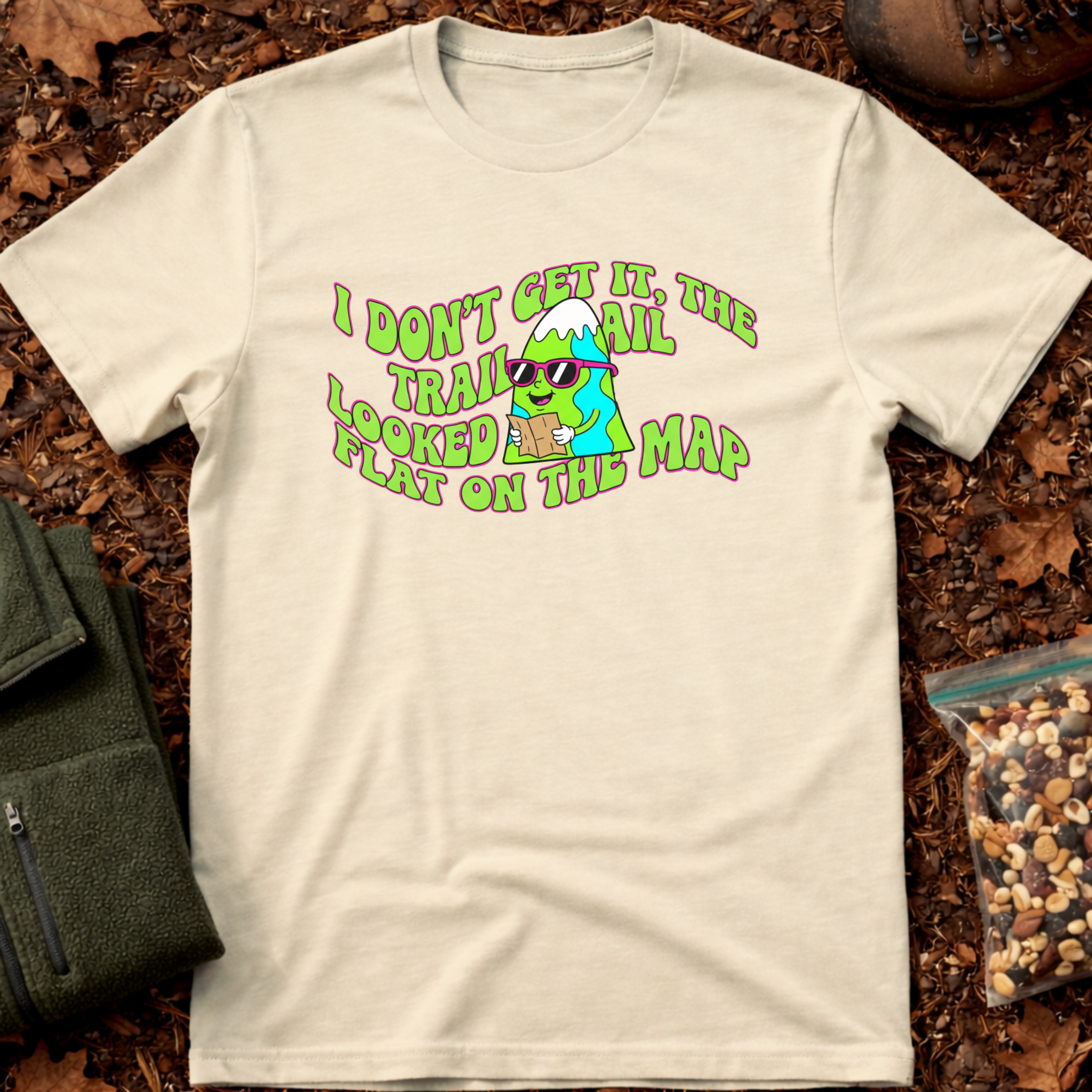 Trail Looked Flat On The Map T-Shirt