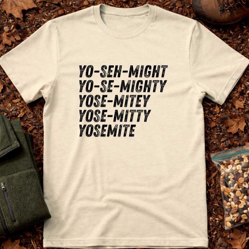 Yosemite Mispronunciations T-Shirt