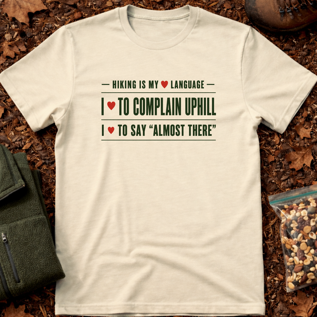 Hiking Is My Love Language 2 T-Shirt