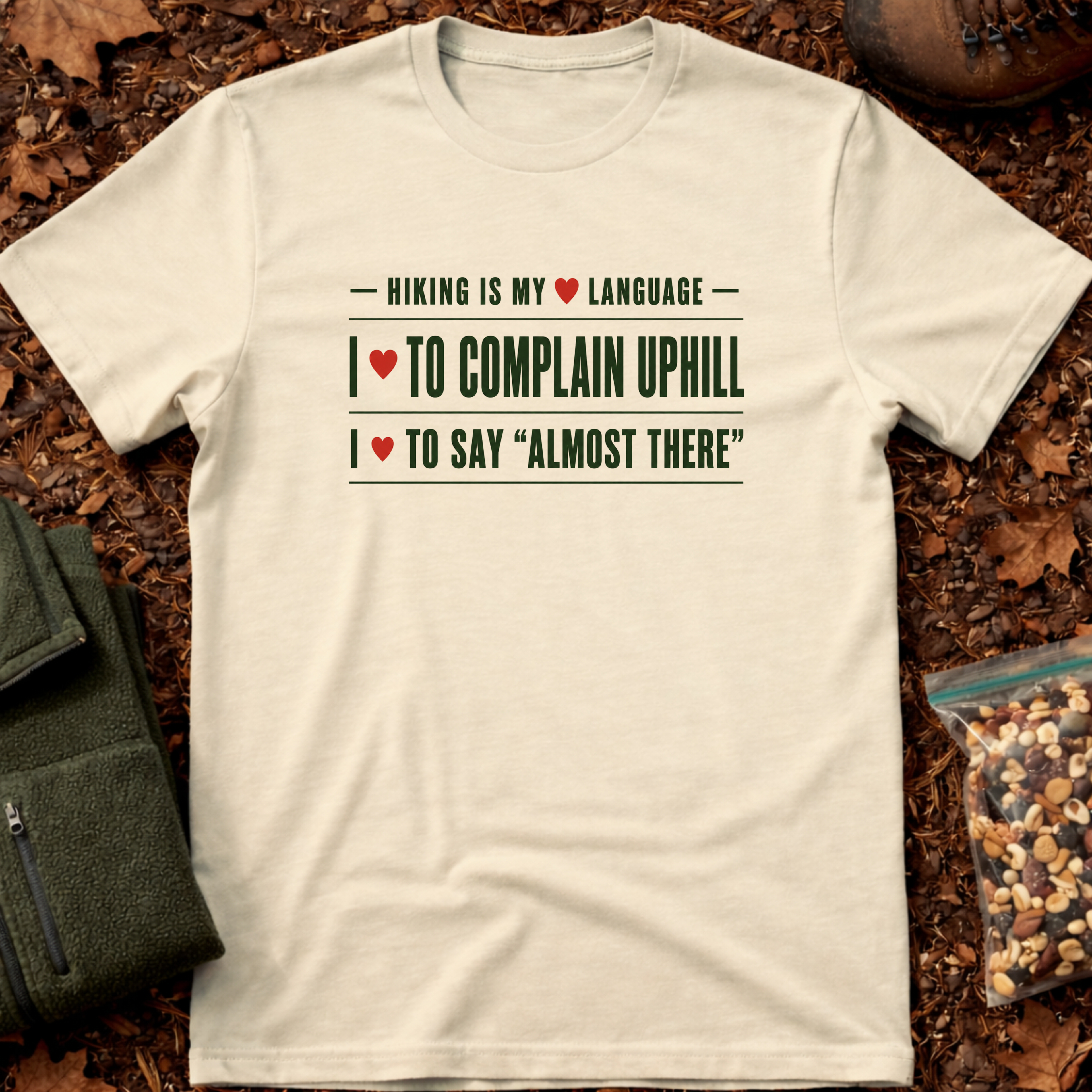 Hiking Is My Love Language 2 T-Shirt
