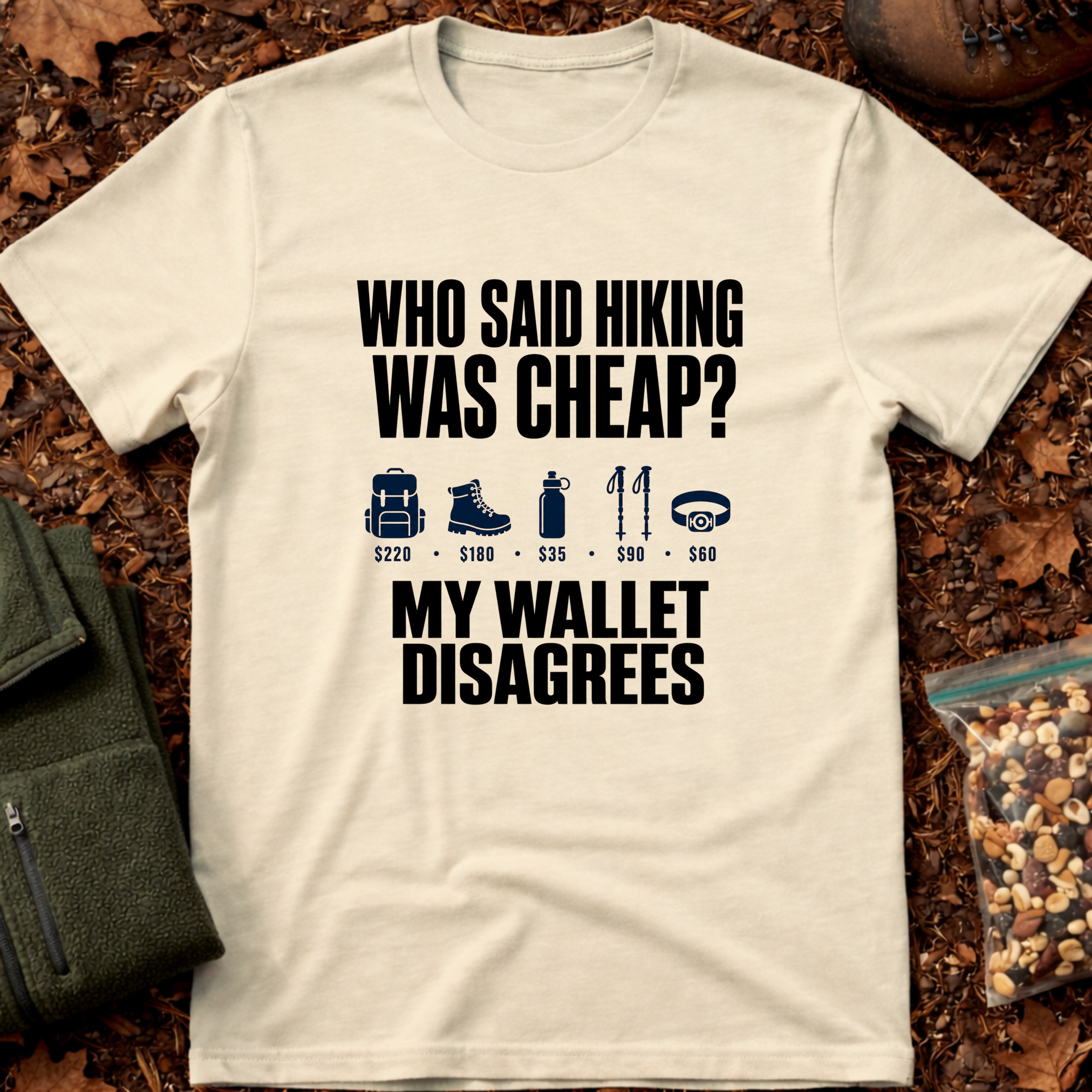 Who Said Hiking Was Cheap T-Shirt