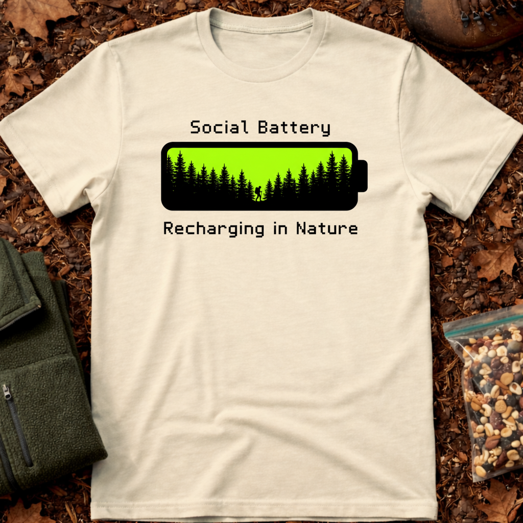 Social Battery Recharging T-Shirt
