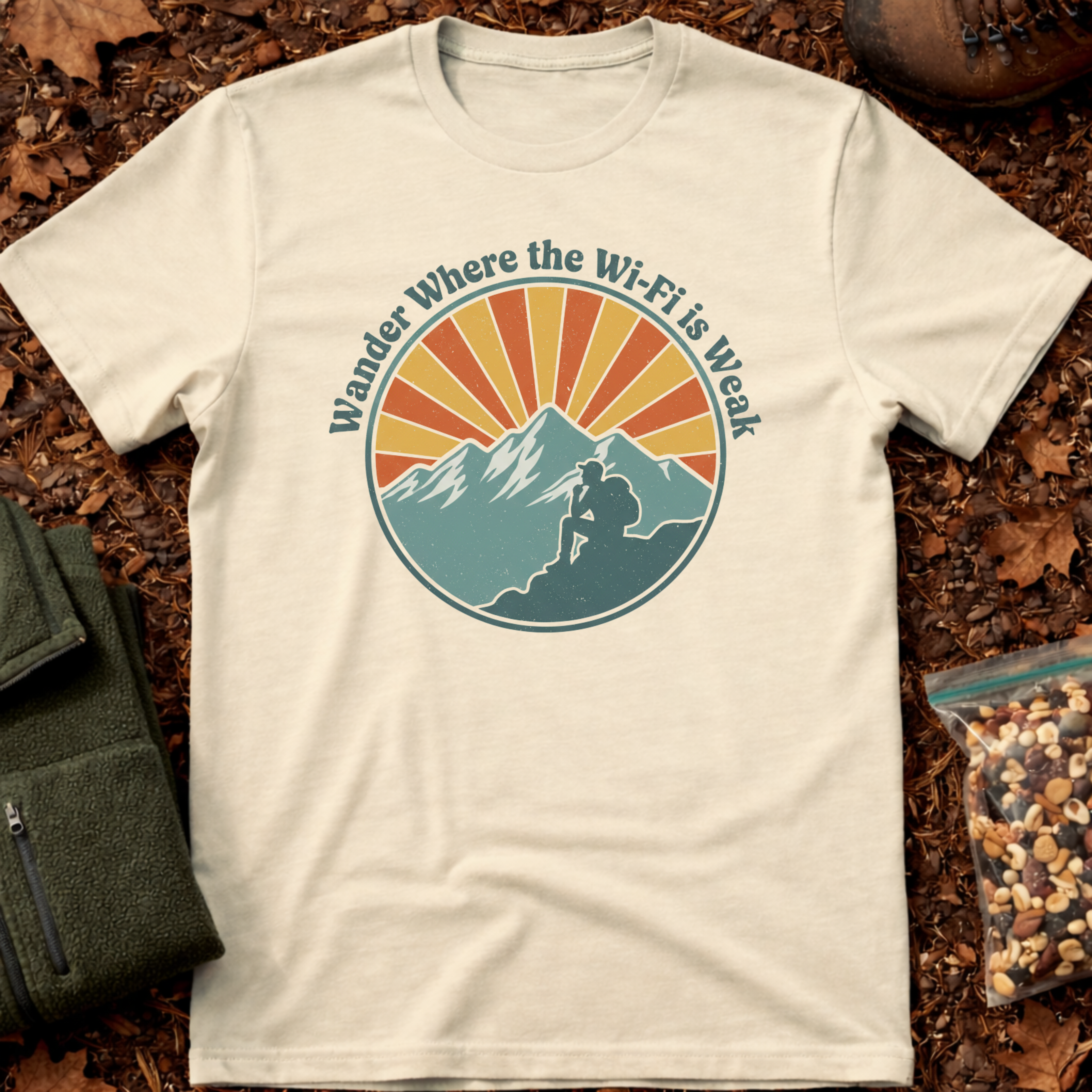 Wander Where the Wifi is Weak T-Shirt