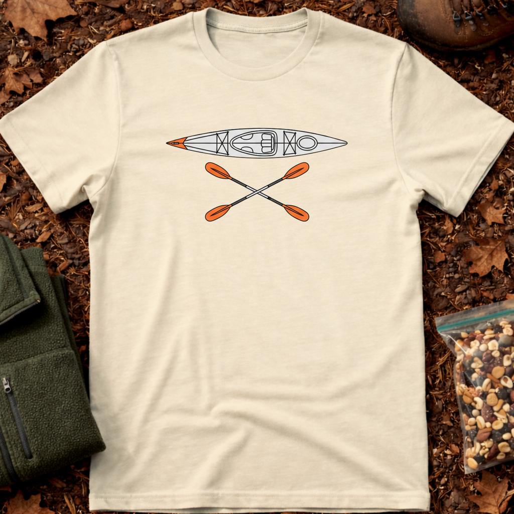 Kayak And Paddle T-Shirt