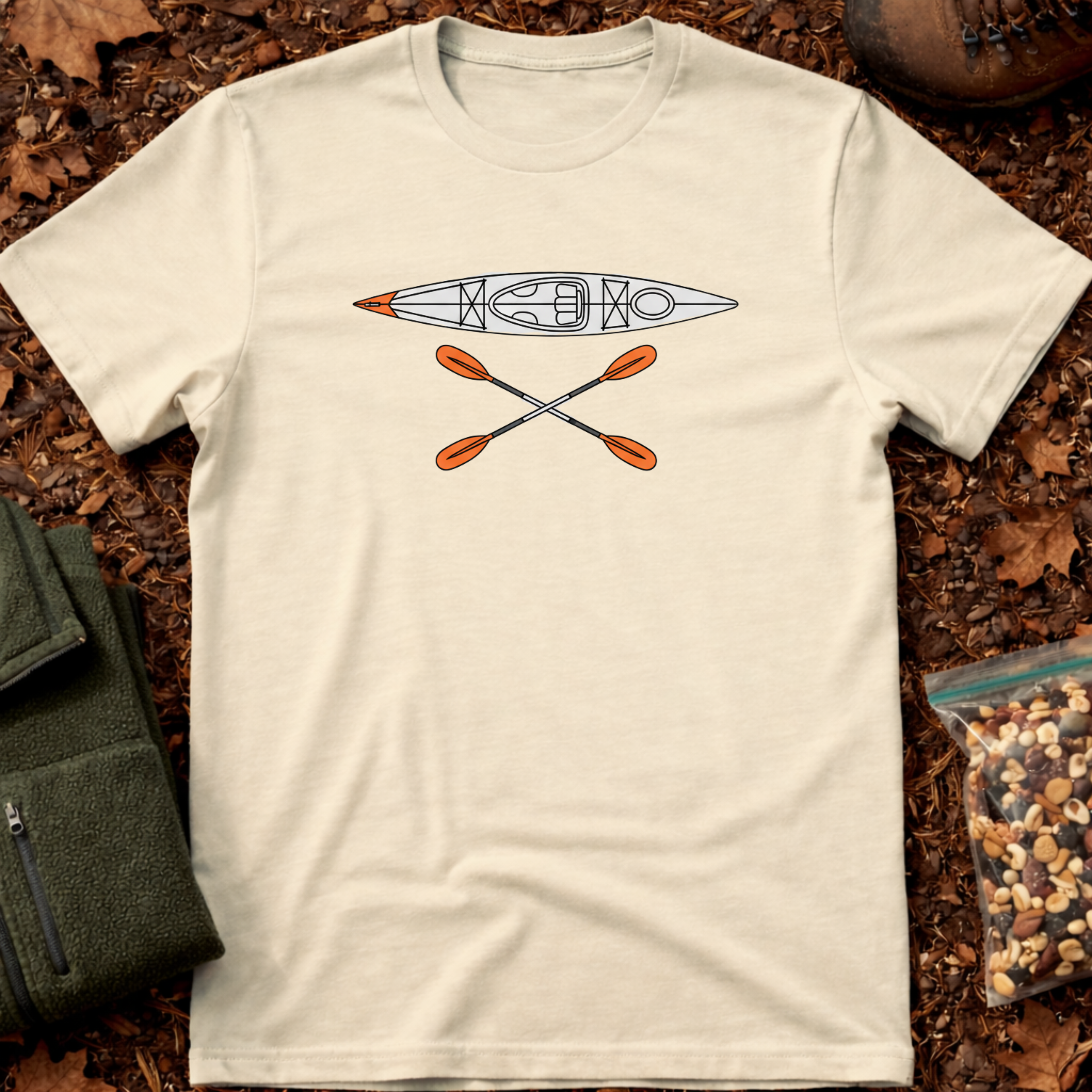 Kayak And Paddle T-Shirt