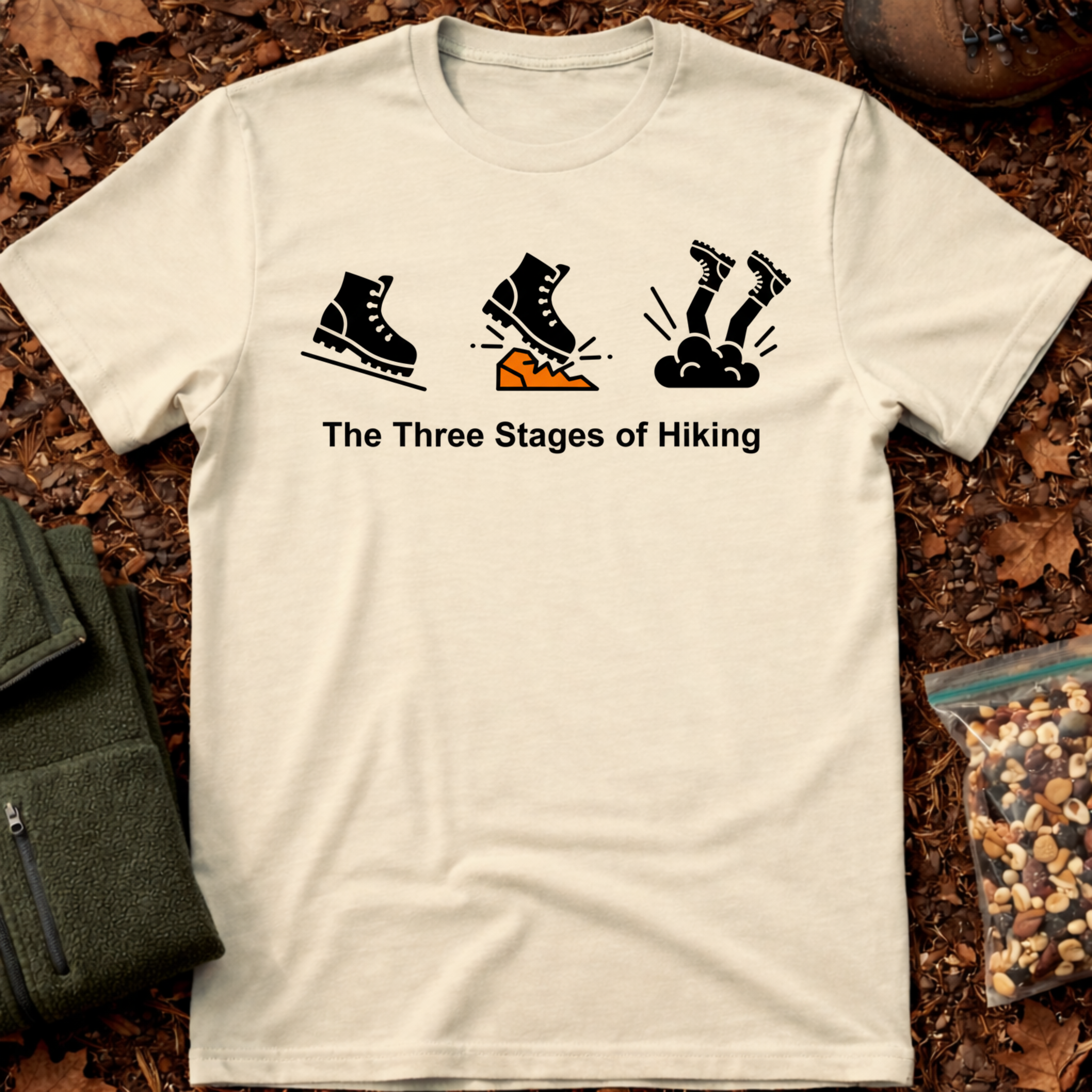 Three Stages of Hiking T-Shirt