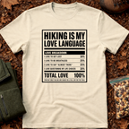 Hiking Is My Love Language T-Shirt