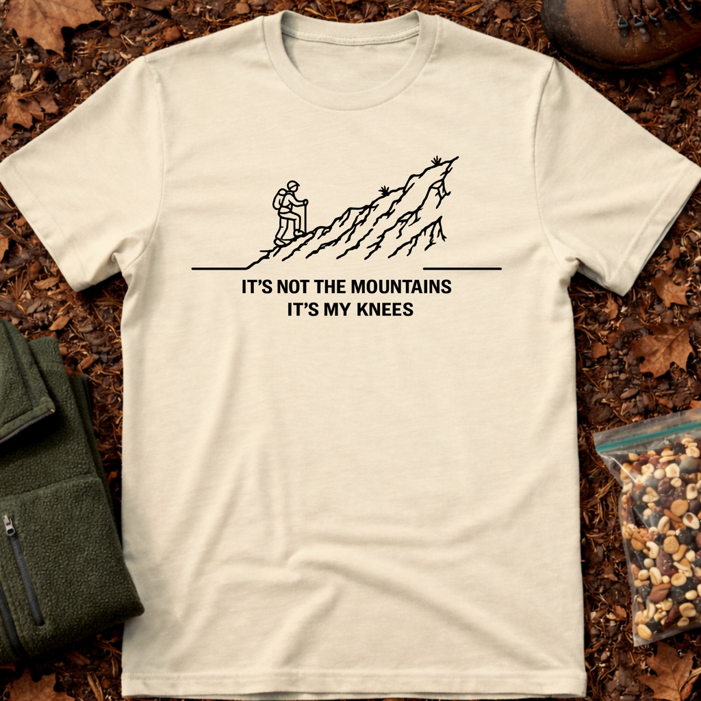 Its my knees line art T-Shirt