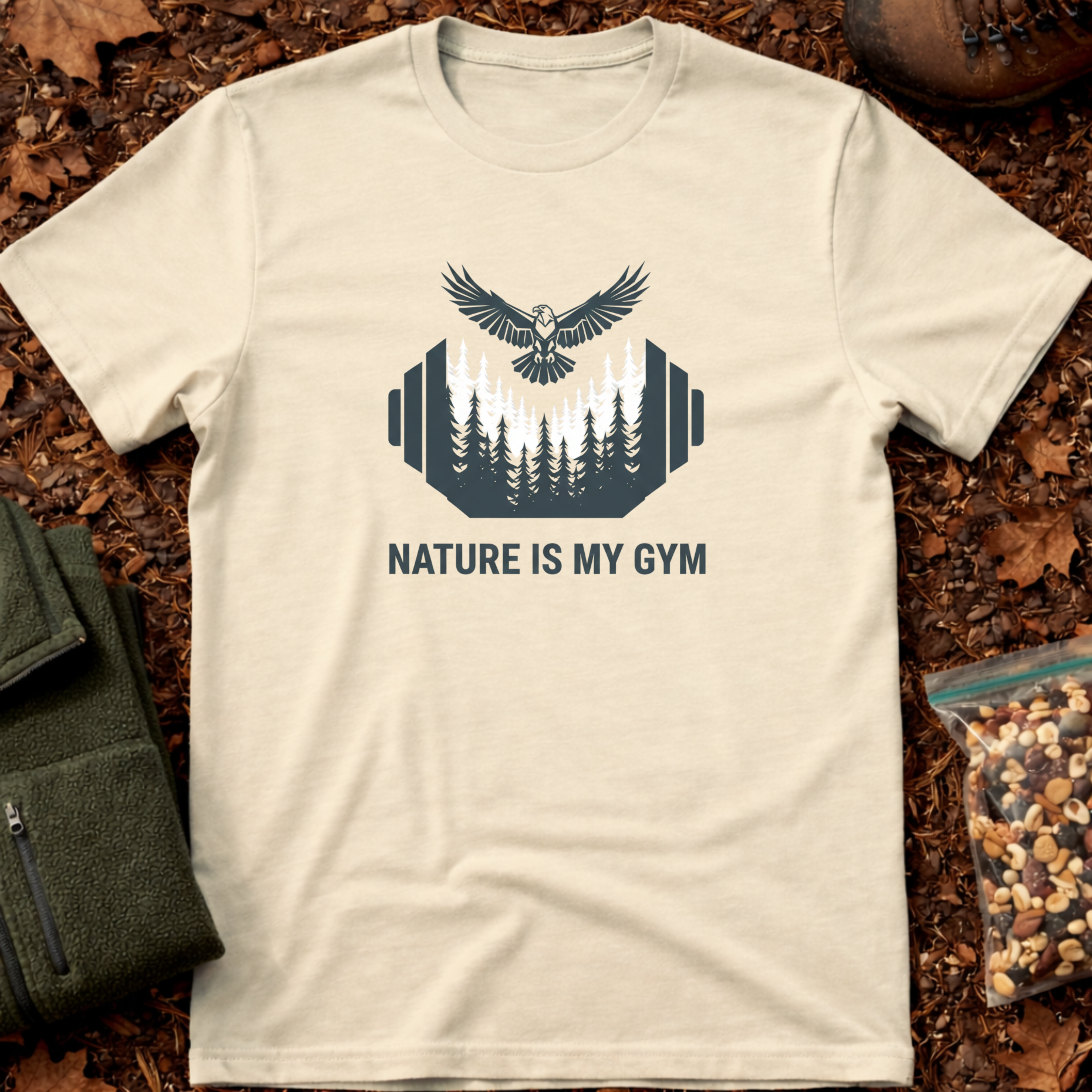 Nature Is My Gym - Eagle T-Shirt