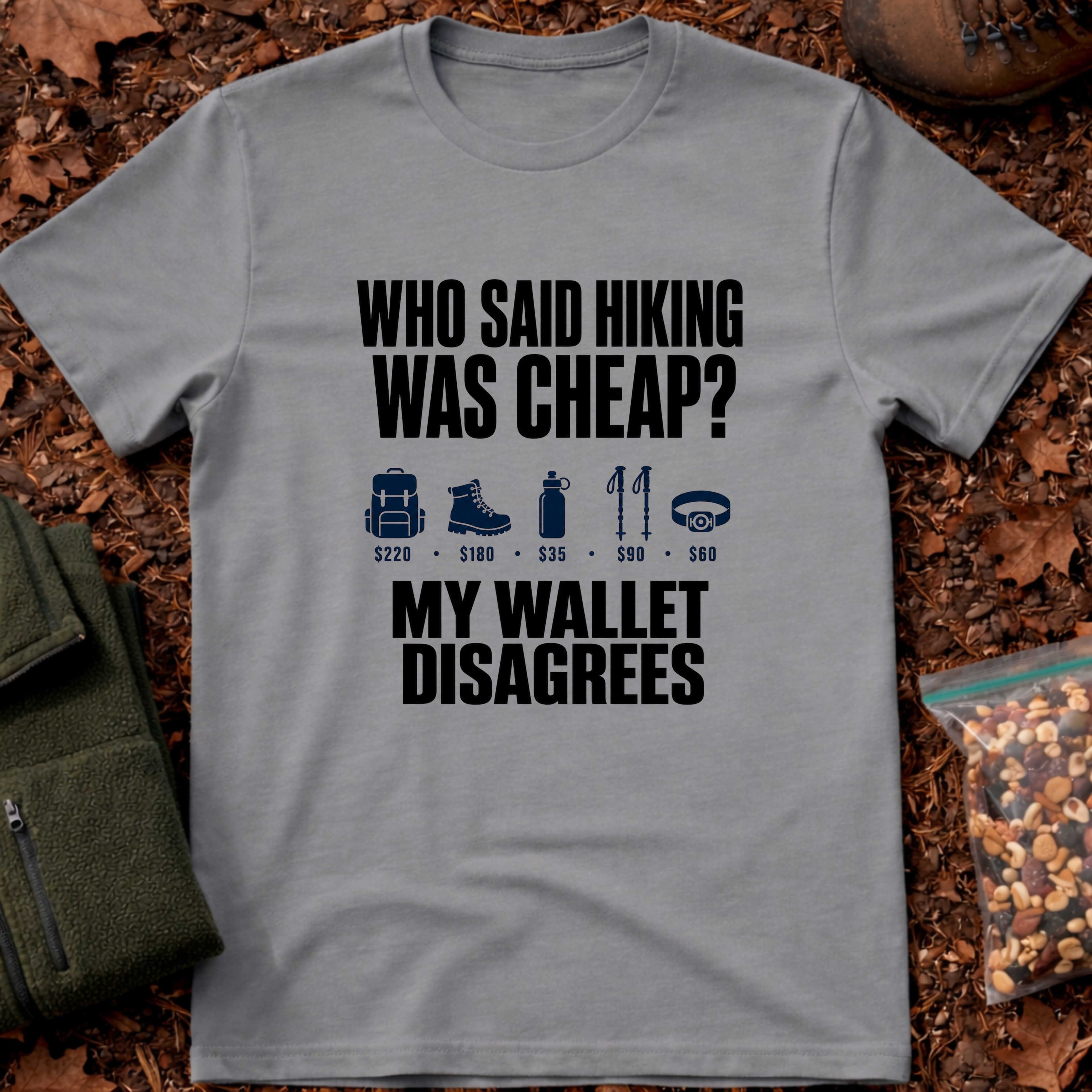Who Said Hiking Was Cheap T-Shirt