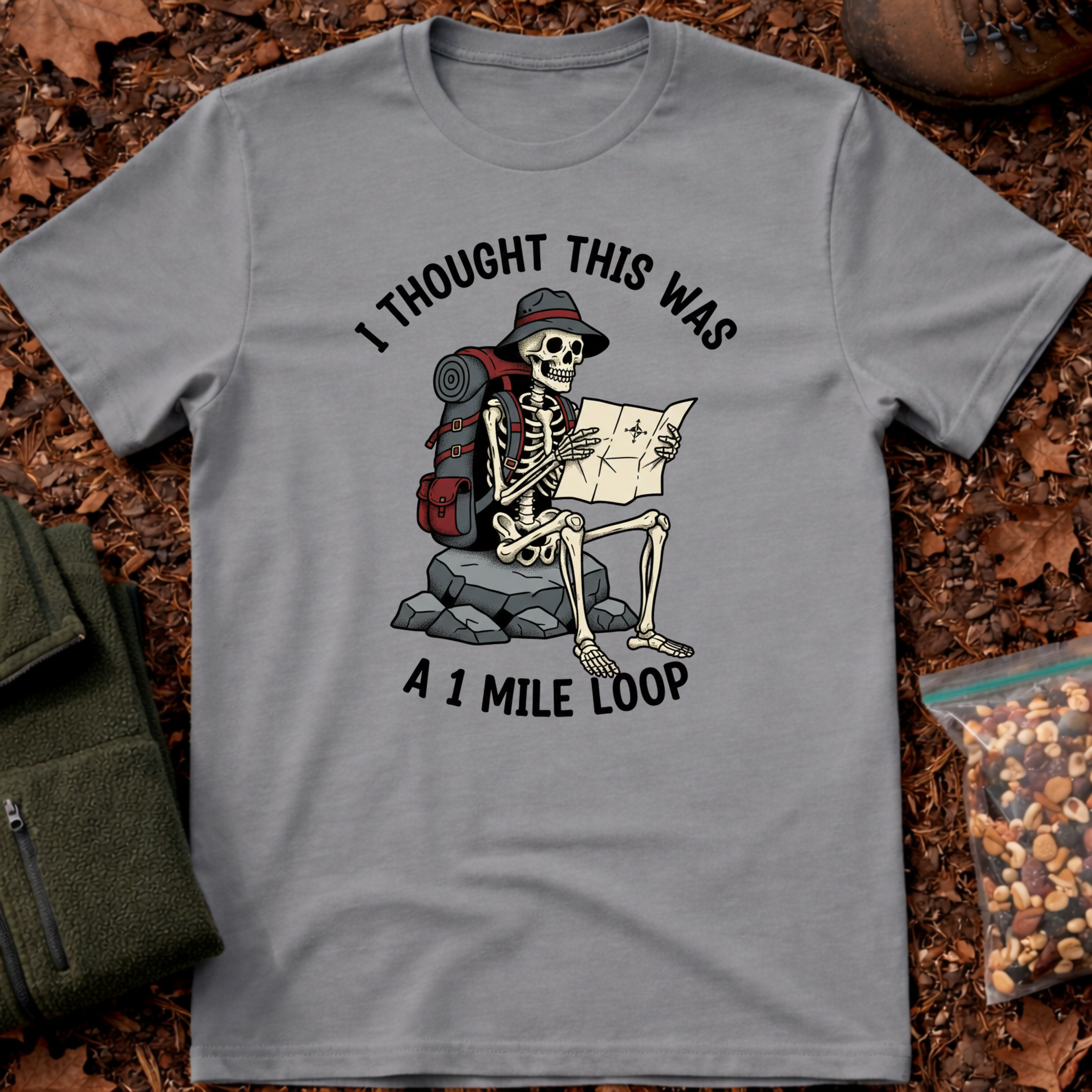 Only 1 Mile Loop T-Shirt