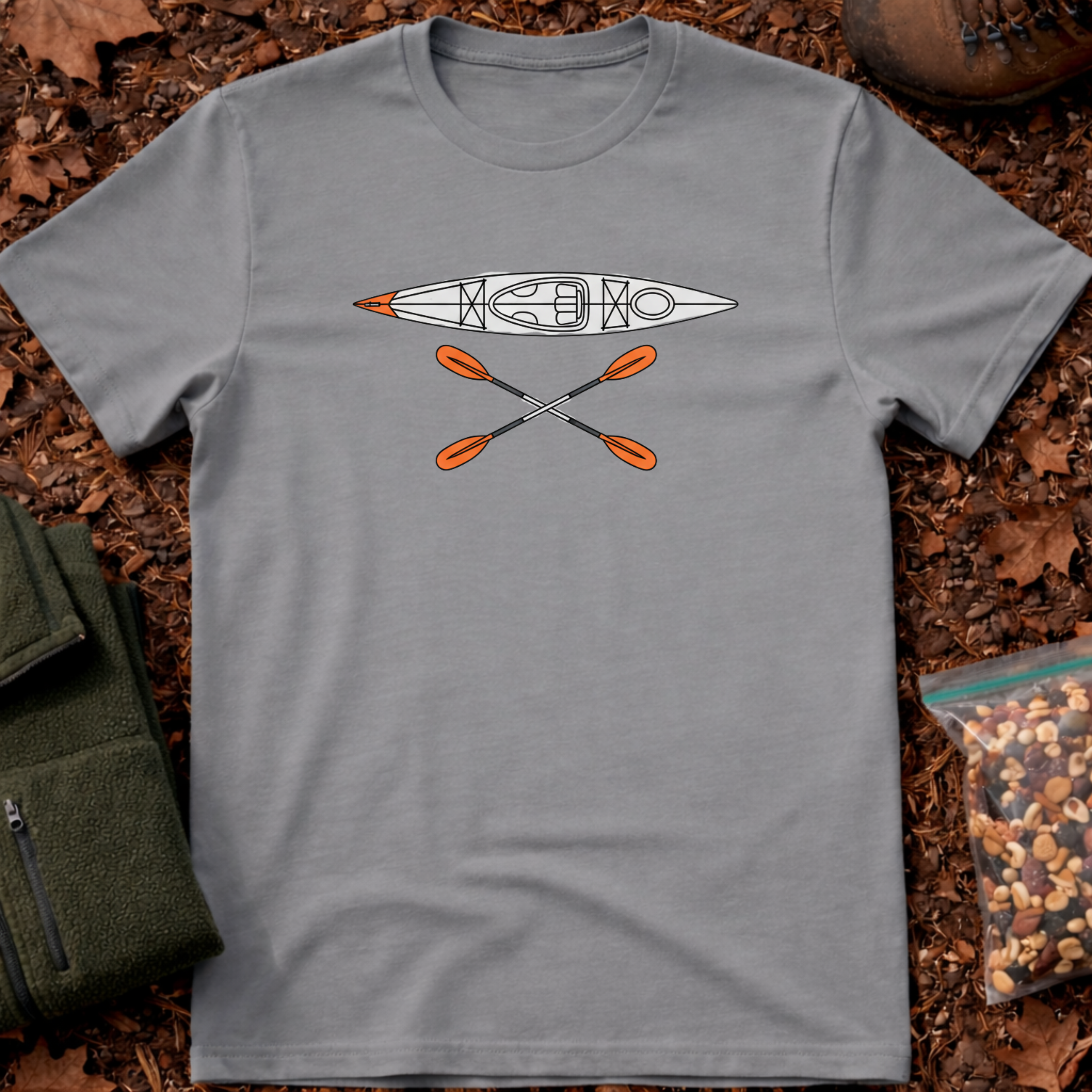 Kayak And Paddle T-Shirt
