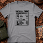 Expectation vs Reality Chart T-Shirt