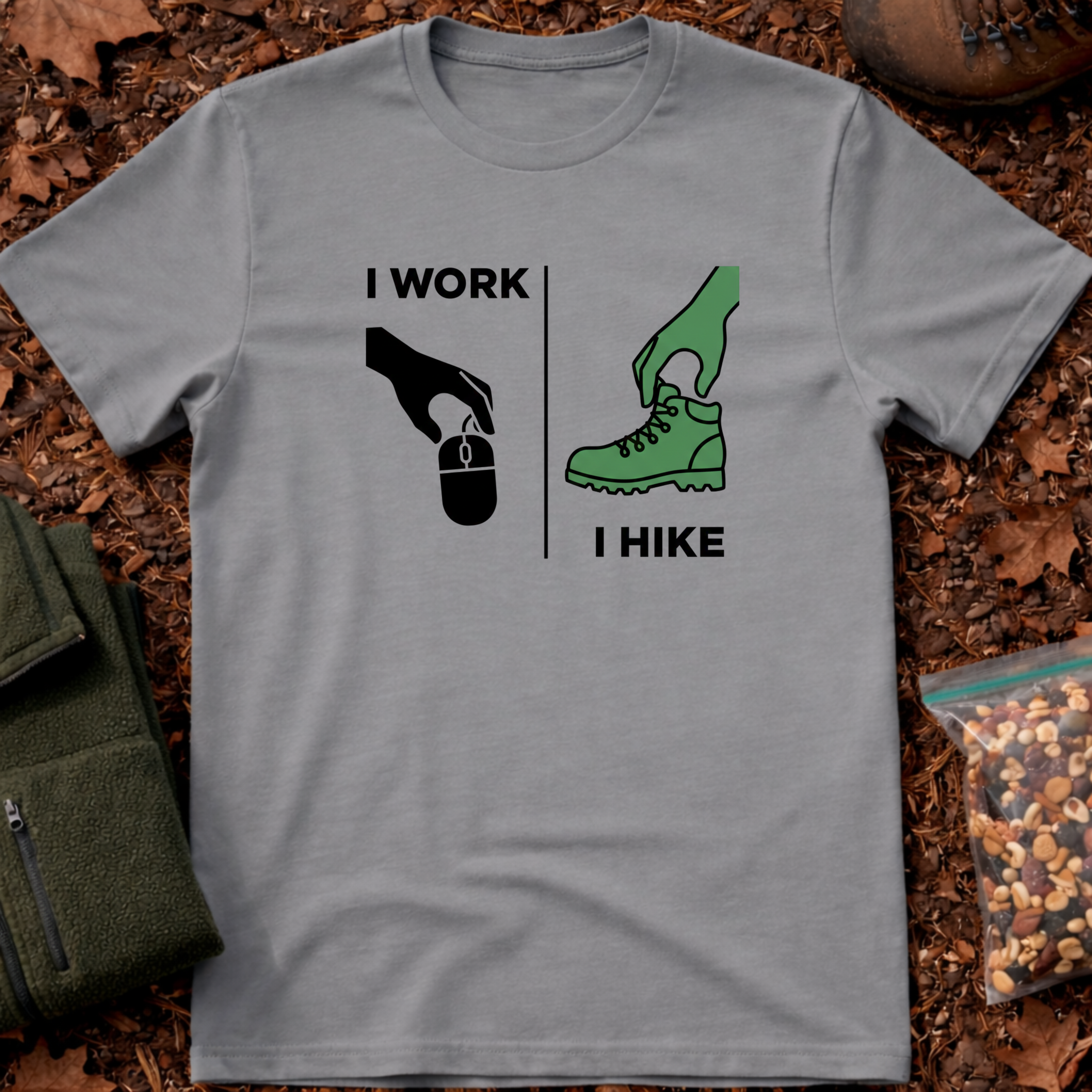 I Work I Hike T-Shirt