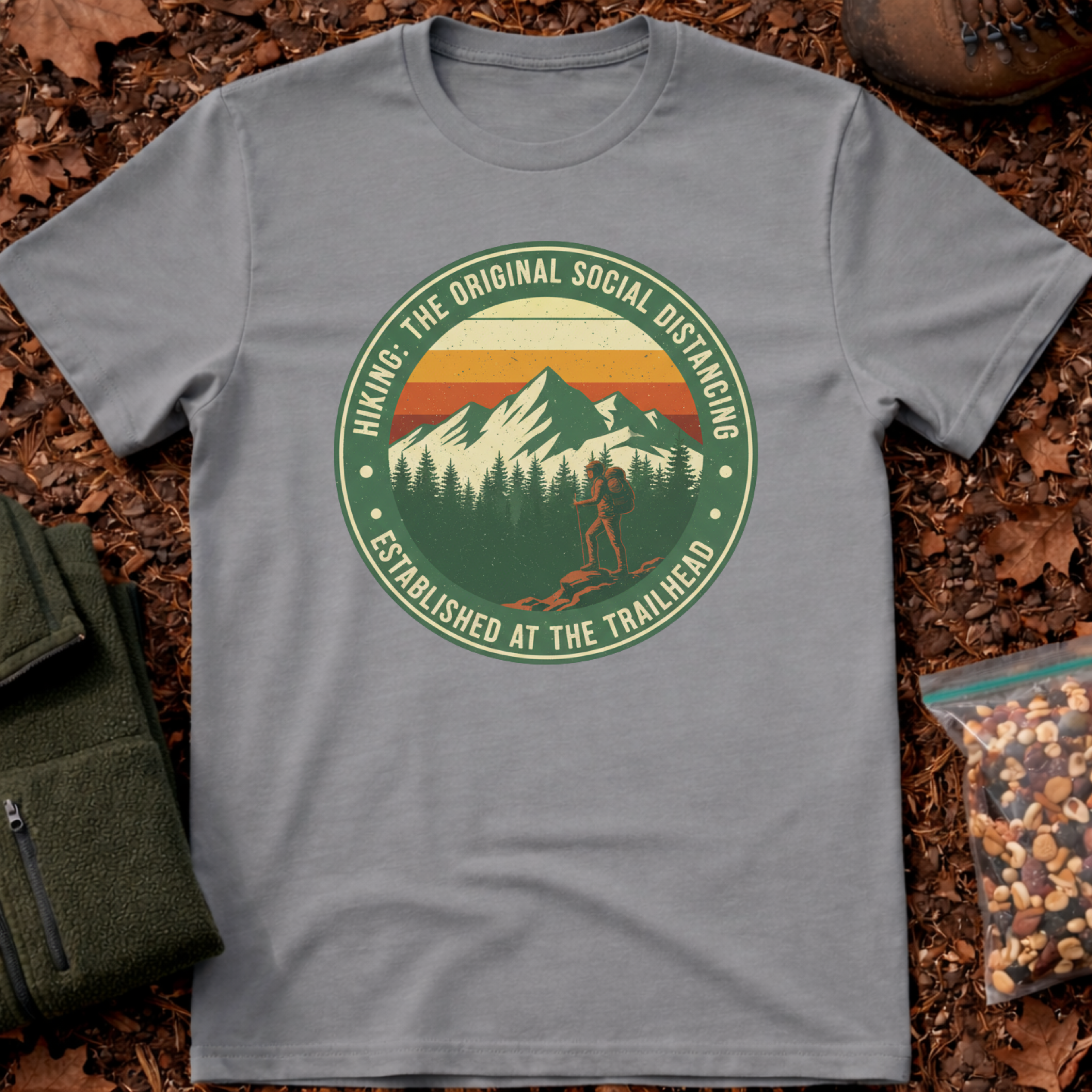 Hike Social Distancing 2 T-Shirt