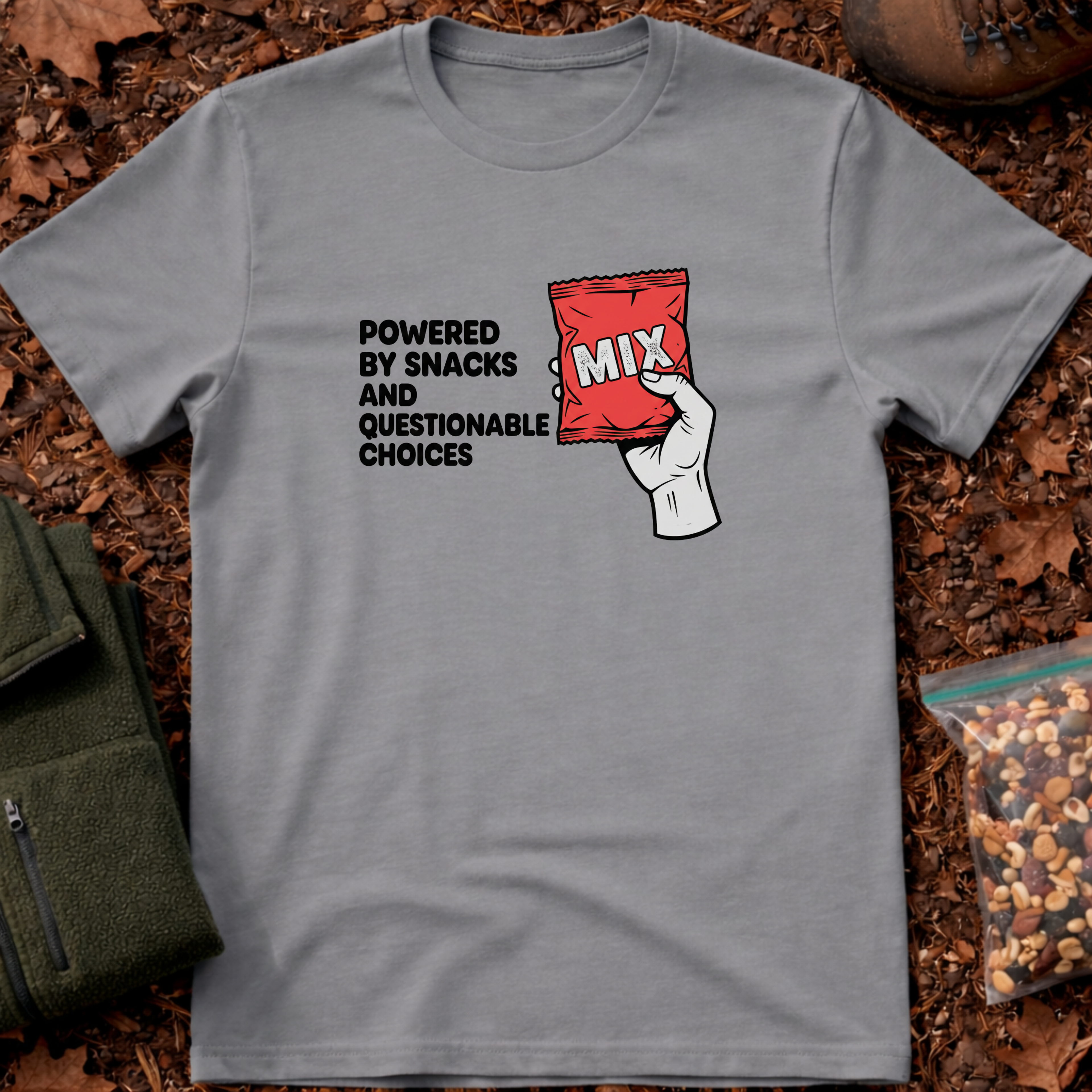 Powered by Snacks - 1 T-Shirt