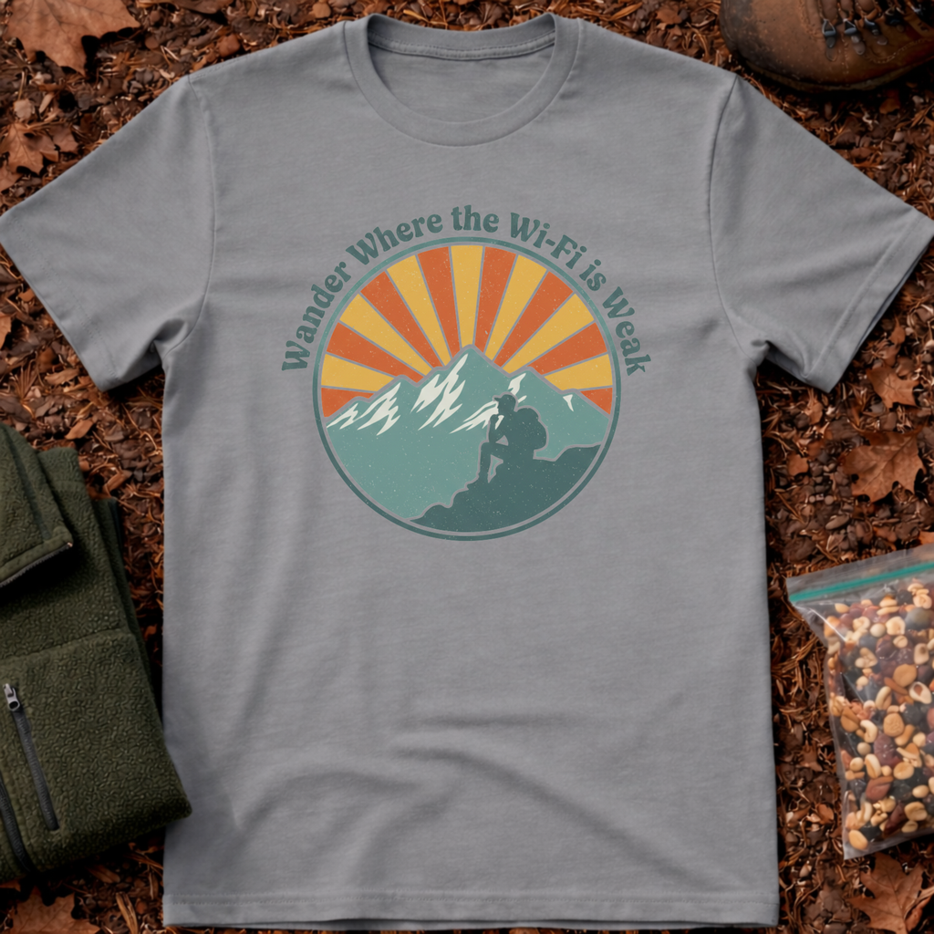 Wander Where the Wifi is Weak T-Shirt