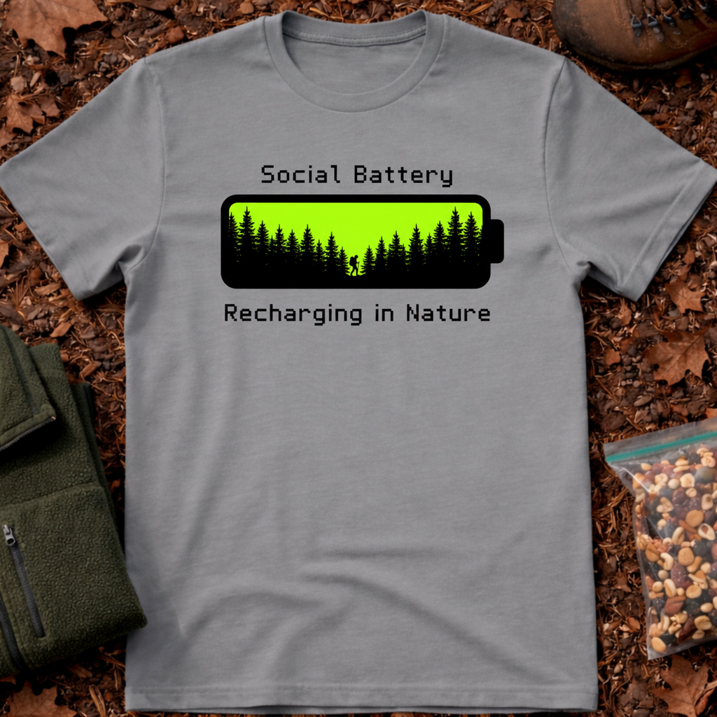 Social Battery Recharging T-Shirt