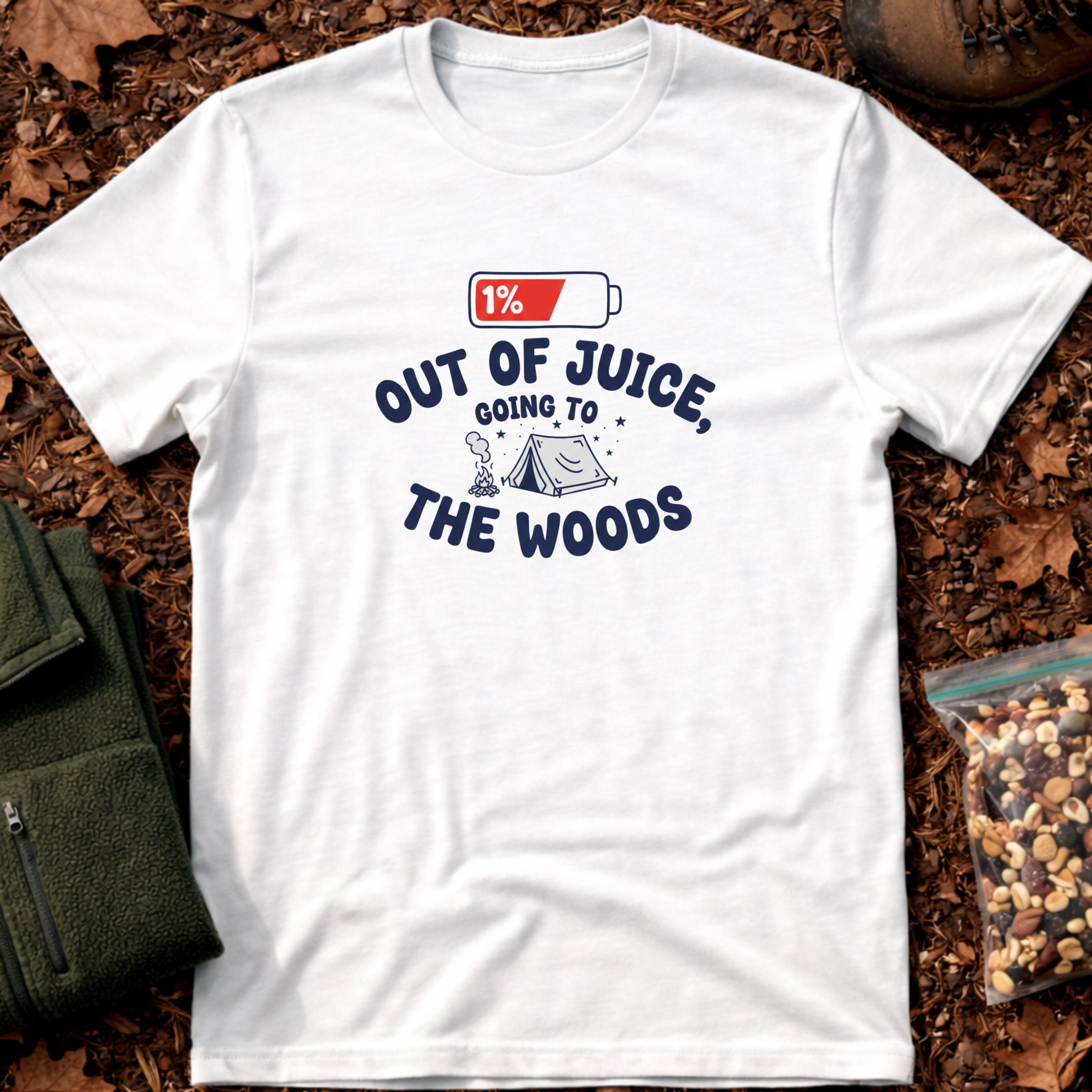 Out Of Juice Going To The Woods T-Shirt