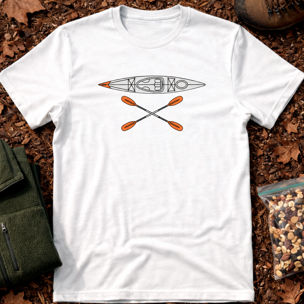 Kayak And Paddle T-Shirt