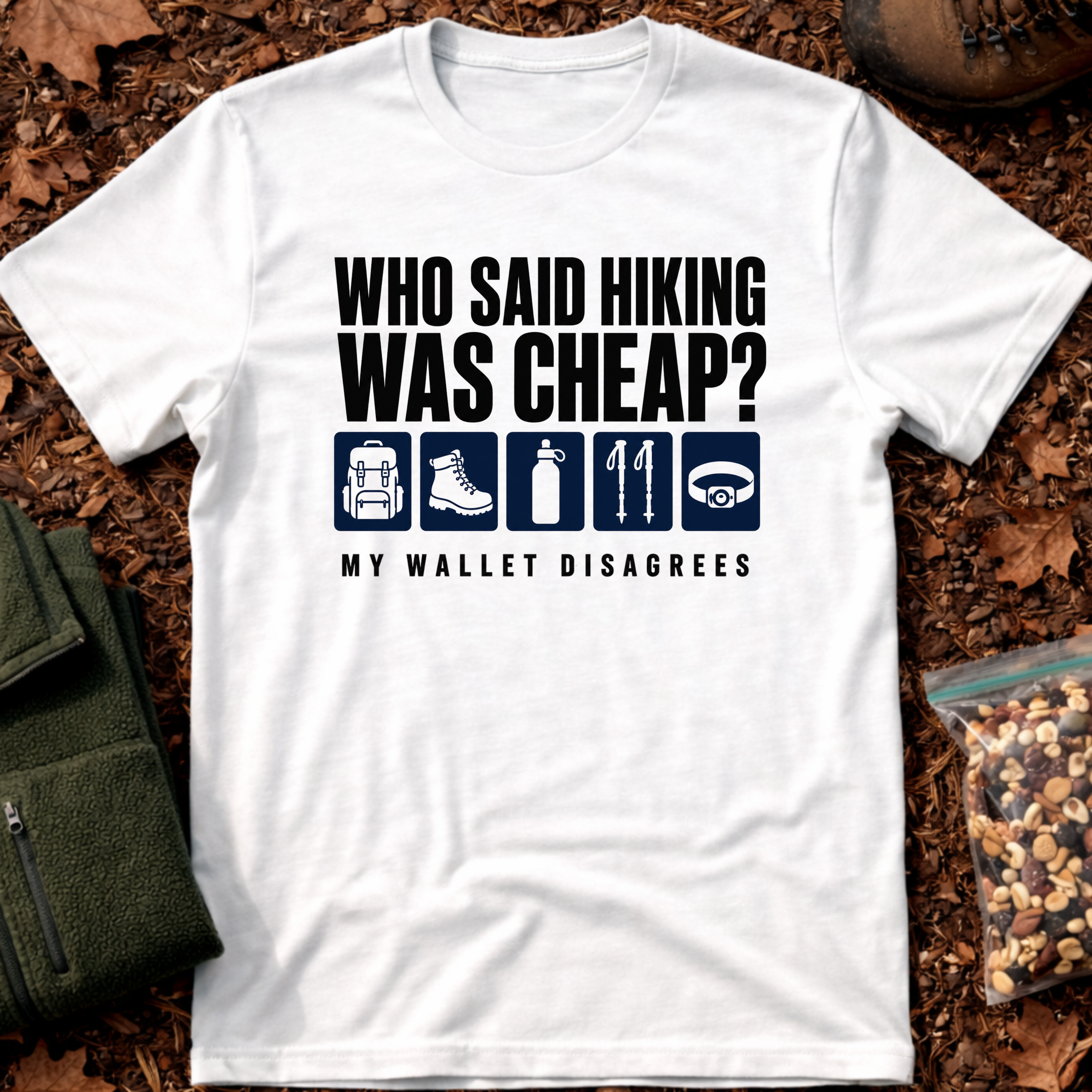 Who Said Hiking Was Cheap T-Shirt