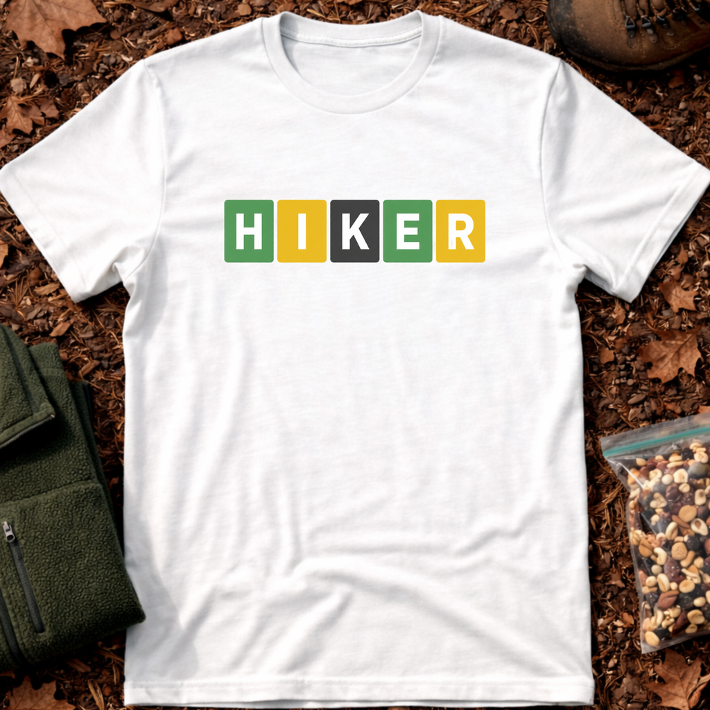 Hiker Wordle T-Shirt