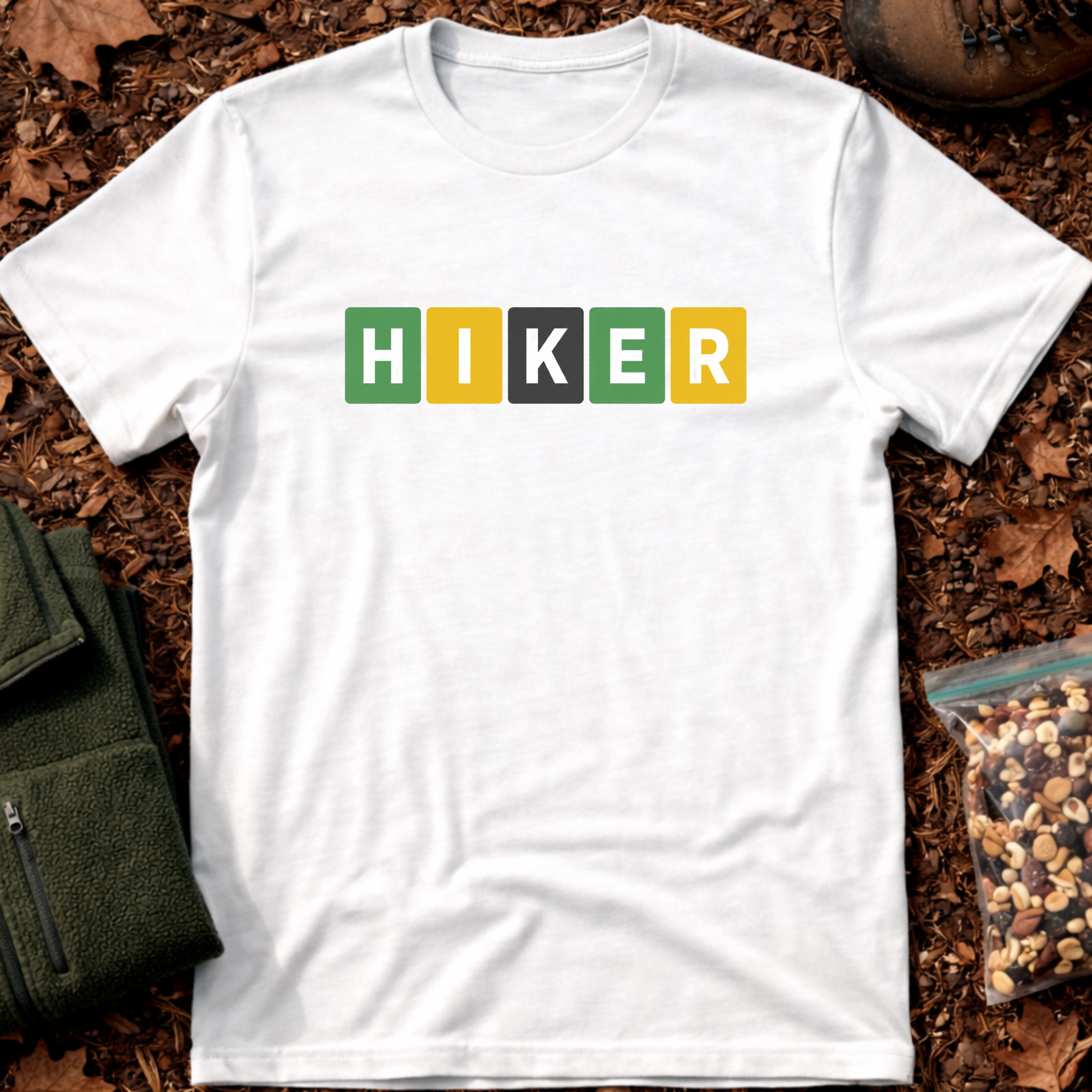 Hiker Wordle T-Shirt