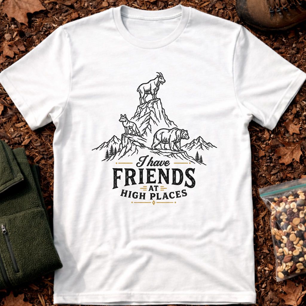 I Have Friends At High Places T-Shirt