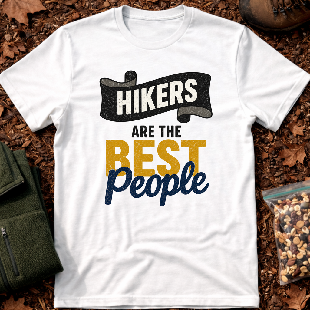 Hikers are best people 2 T-Shirt