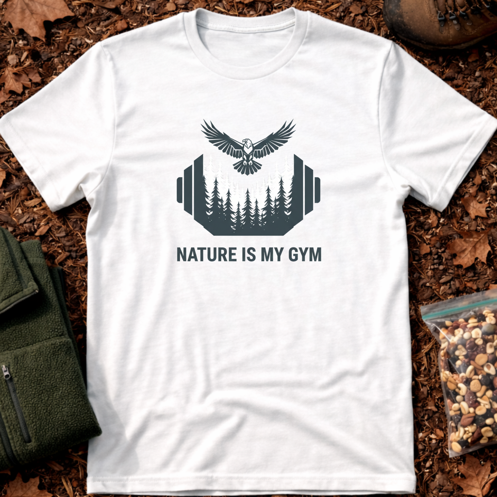 Nature Is My Gym - Eagle T-Shirt