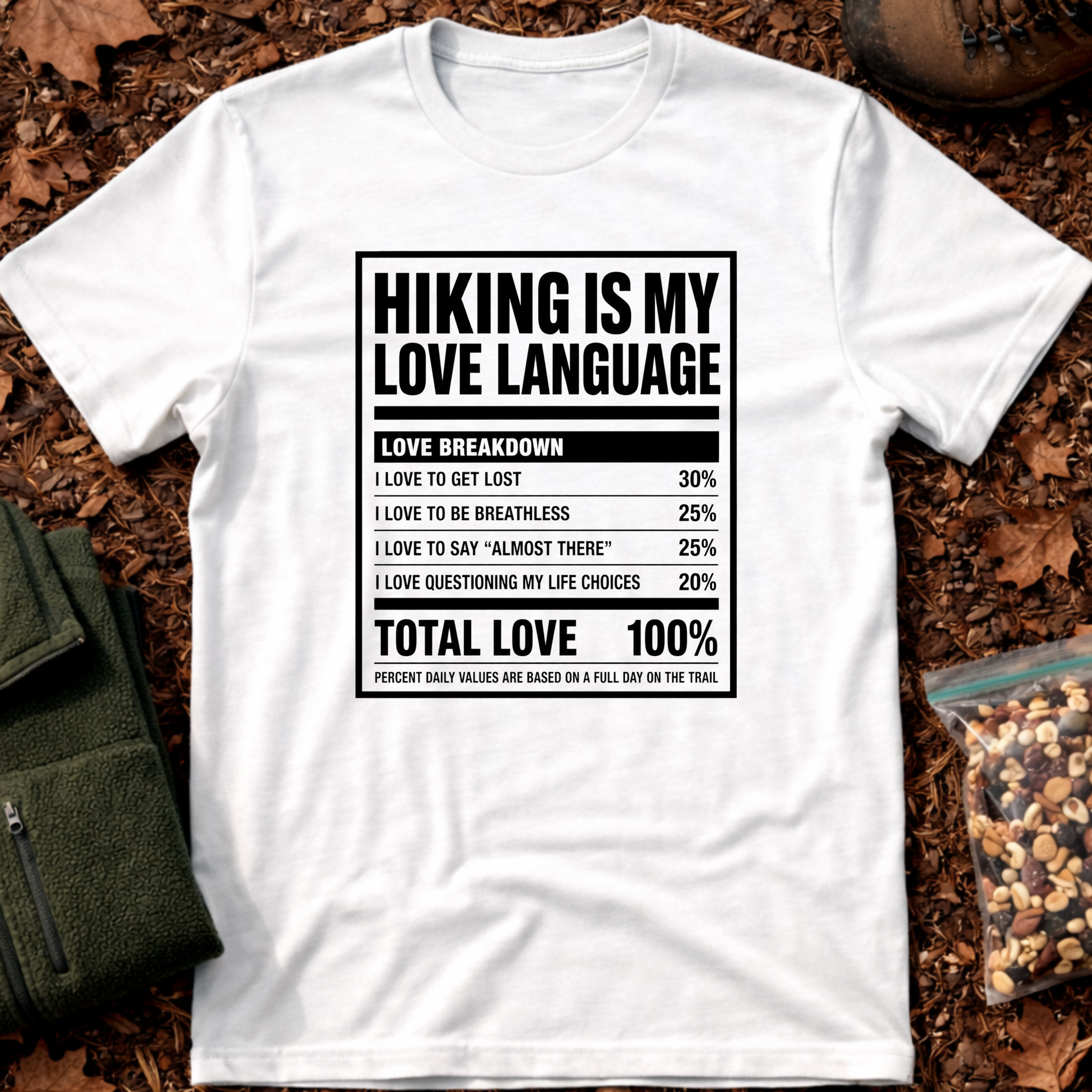 Hiking Is My Love Language T-Shirt